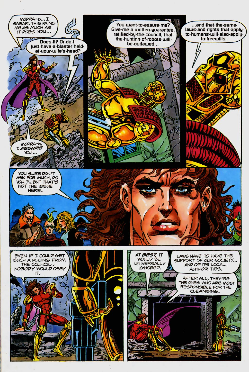 Read online Magnus Robot Fighter (1991) comic -  Issue #47 - 17