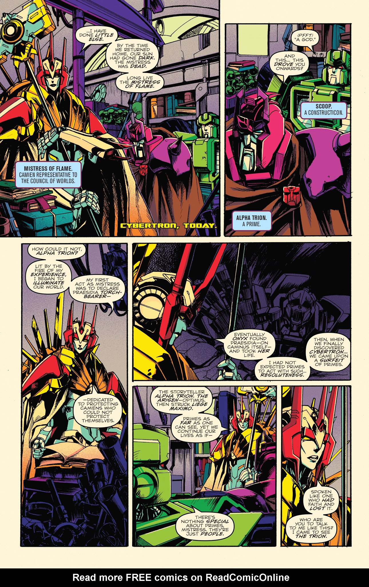 Read online Optimus Prime comic -  Issue #15 - 9