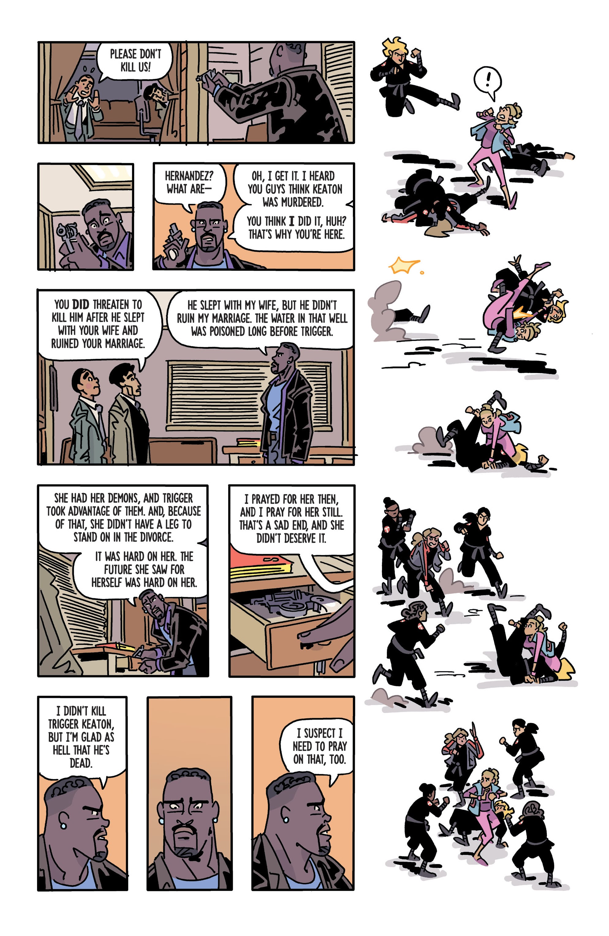 Read online The Six Sidekicks of Trigger Keaton comic -  Issue #4 - 19
