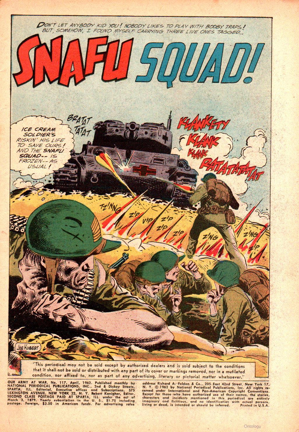 Read online Our Army at War (1952) comic -  Issue #117 - 3