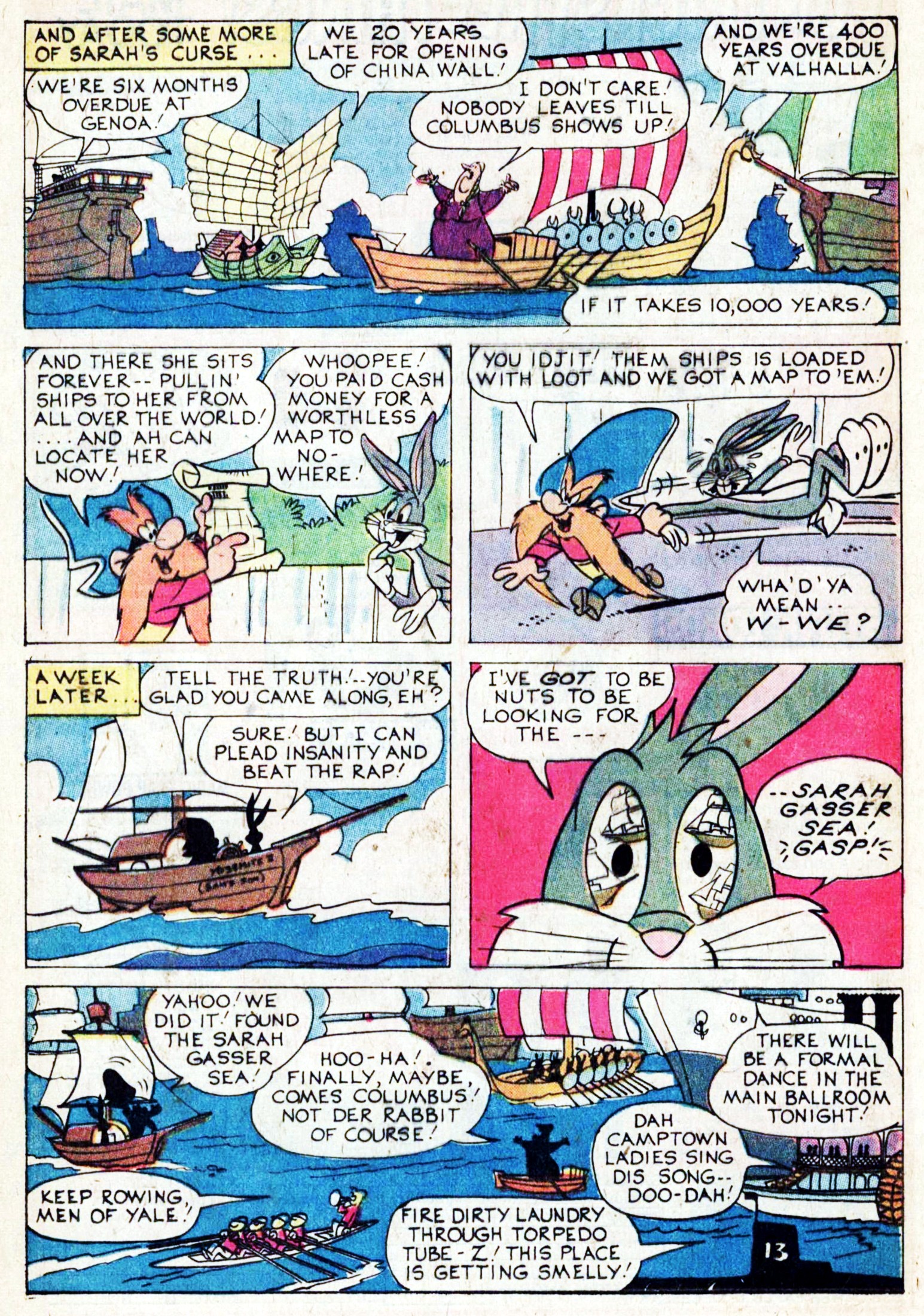 Read online Yosemite Sam and Bugs Bunny comic -  Issue #40 - 16