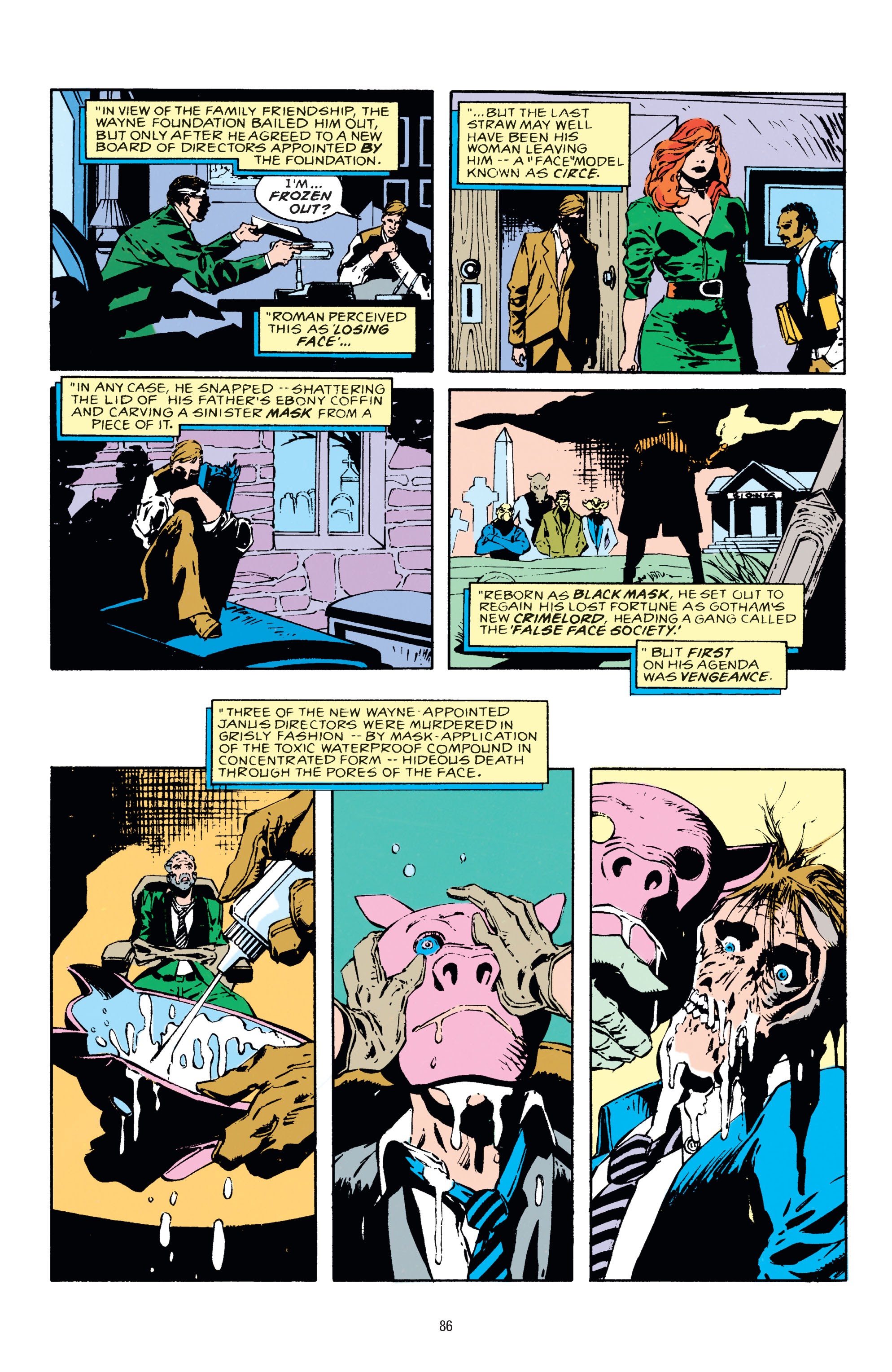 Read online Batman Arkham: Black Mask comic -  Issue # TPB (Part 1) - 86