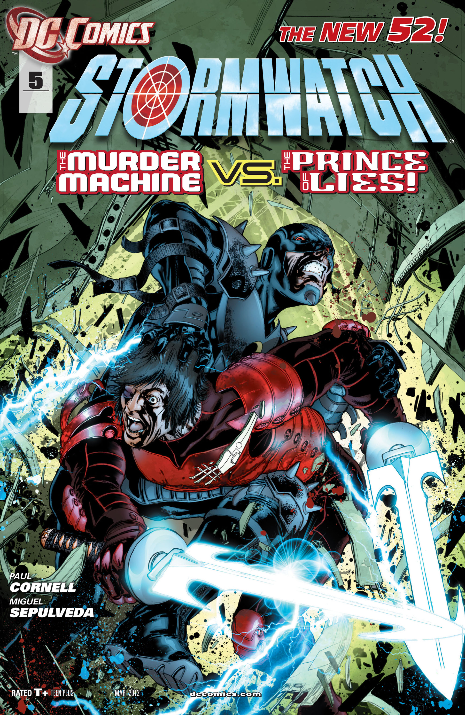 Read online Stormwatch (2011) comic -  Issue #5 - 1