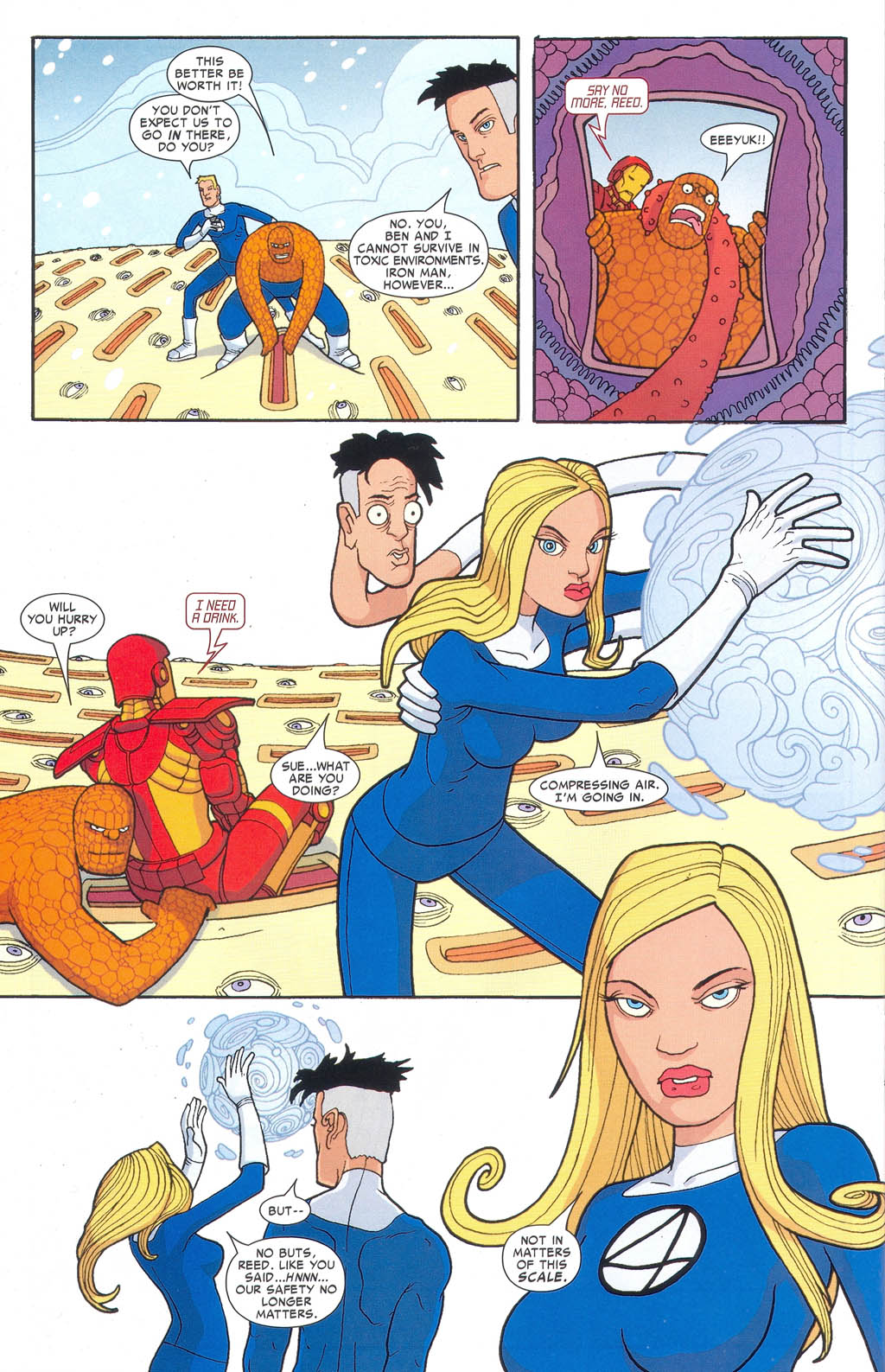 Read online Fantastic Four/Iron Man: Big in Japan comic -  Issue #3 - 19