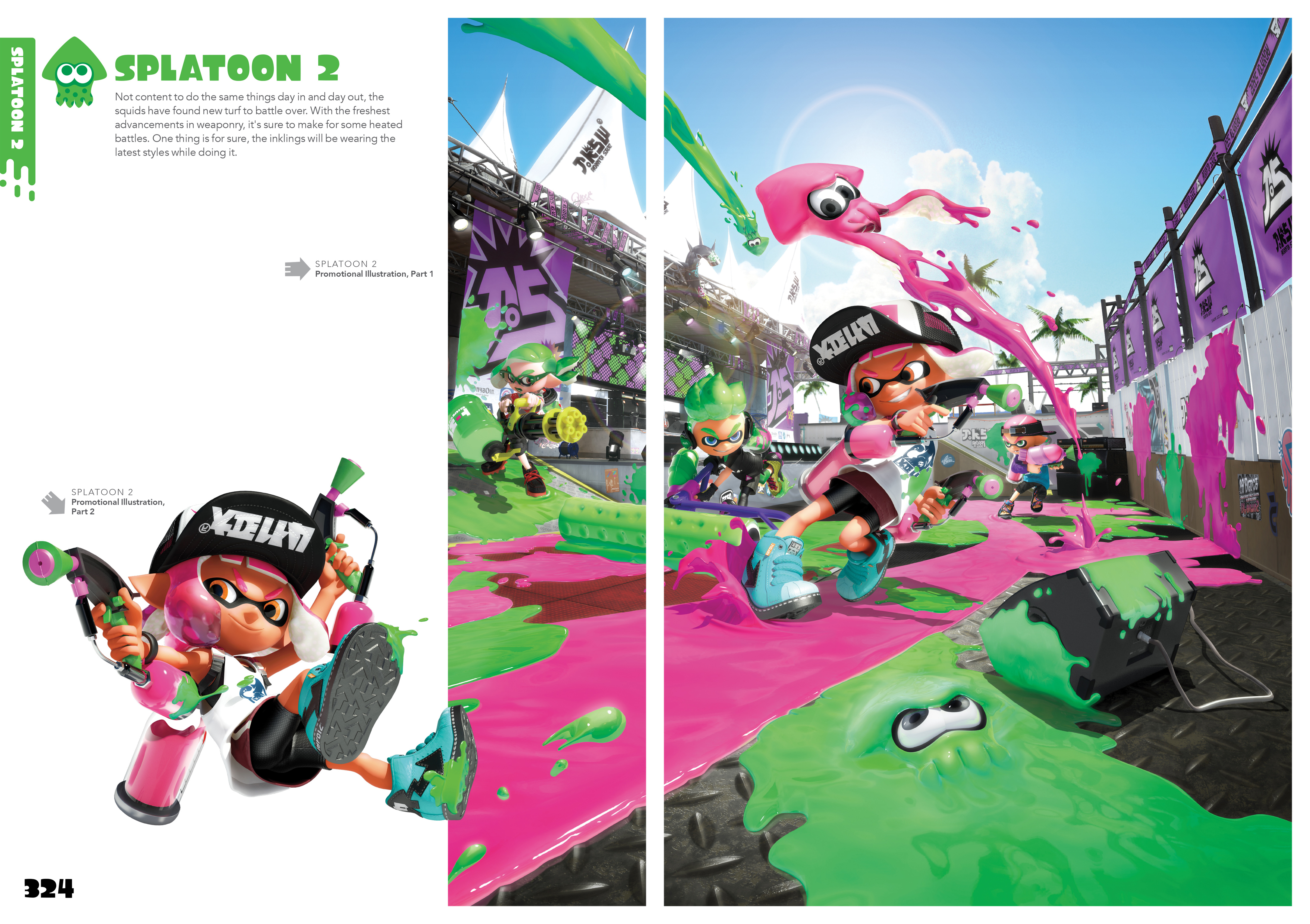 Read online The Art of Splatoon comic -  Issue # TPB (Part 3) - 94