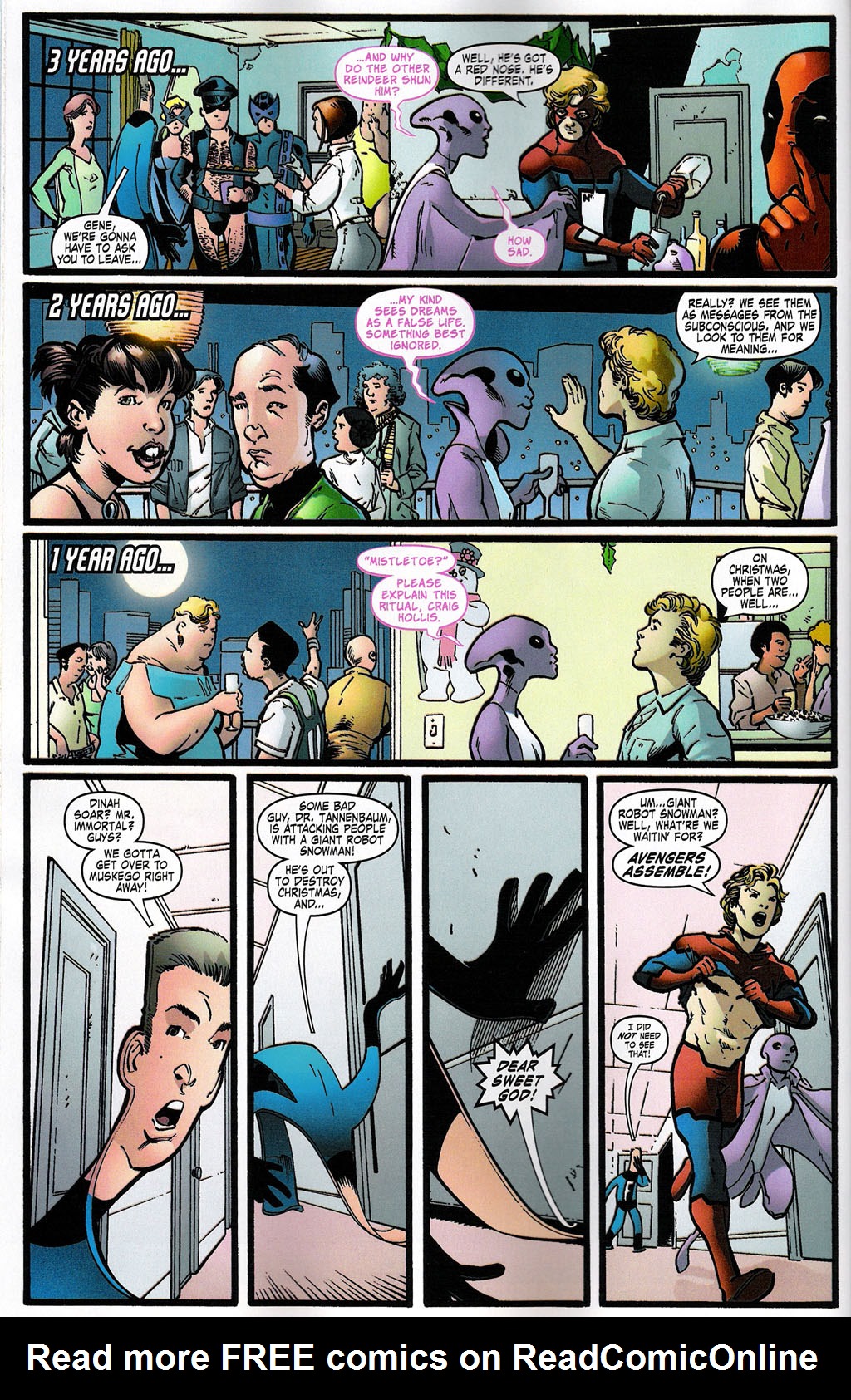 Read online GLX-Mas Special comic -  Issue # Full - 16