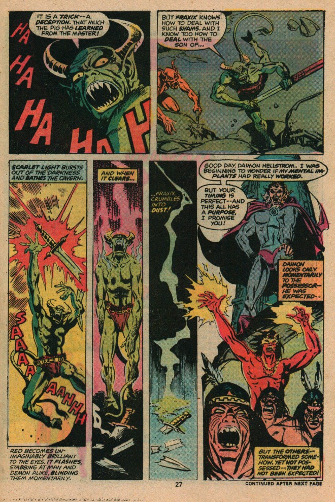 Read online Son of Satan comic -  Issue #2 - 16