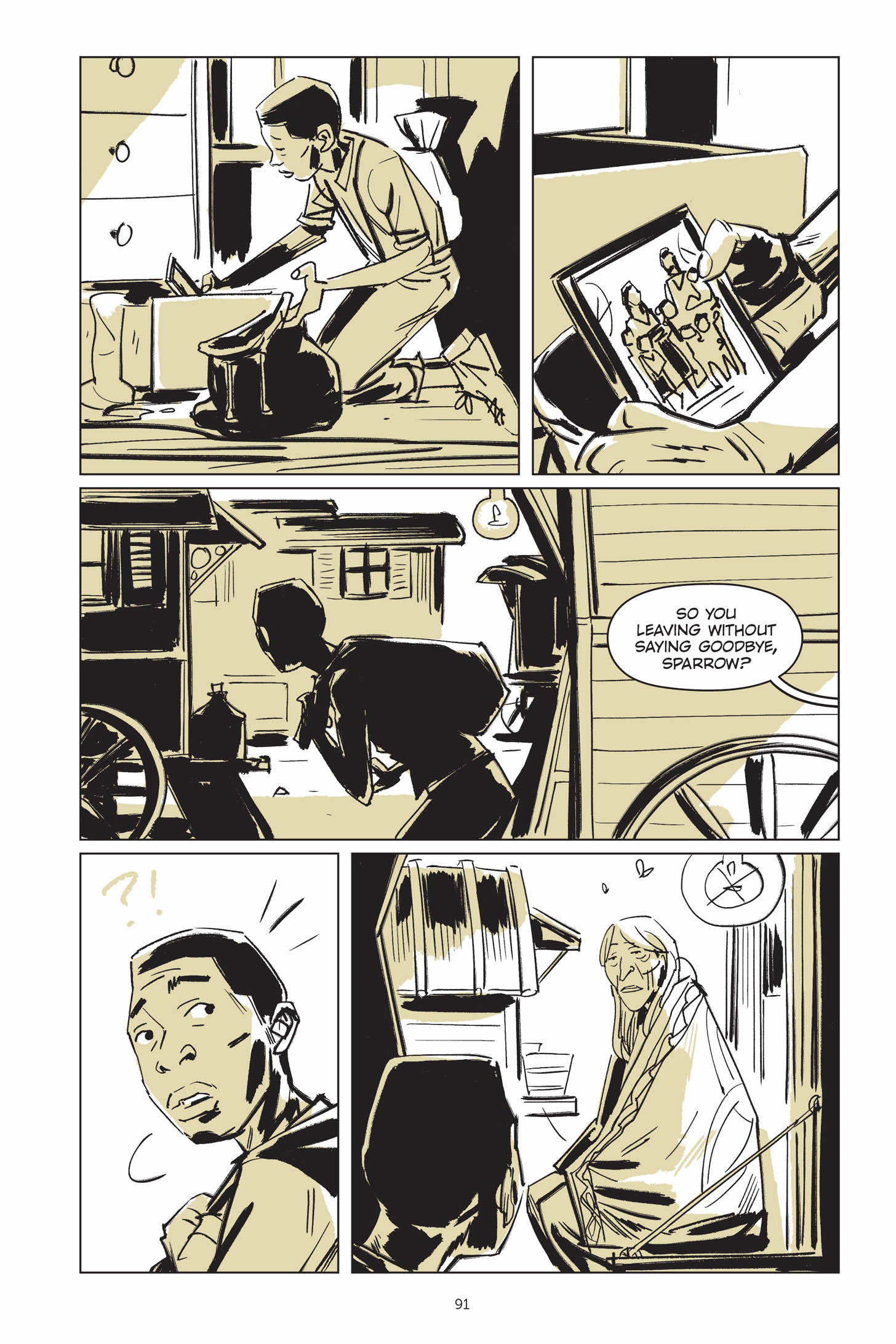 Read online Now Let Me Fly: A Portrait of Eugene Bullard comic -  Issue # TPB (Part 1) - 96