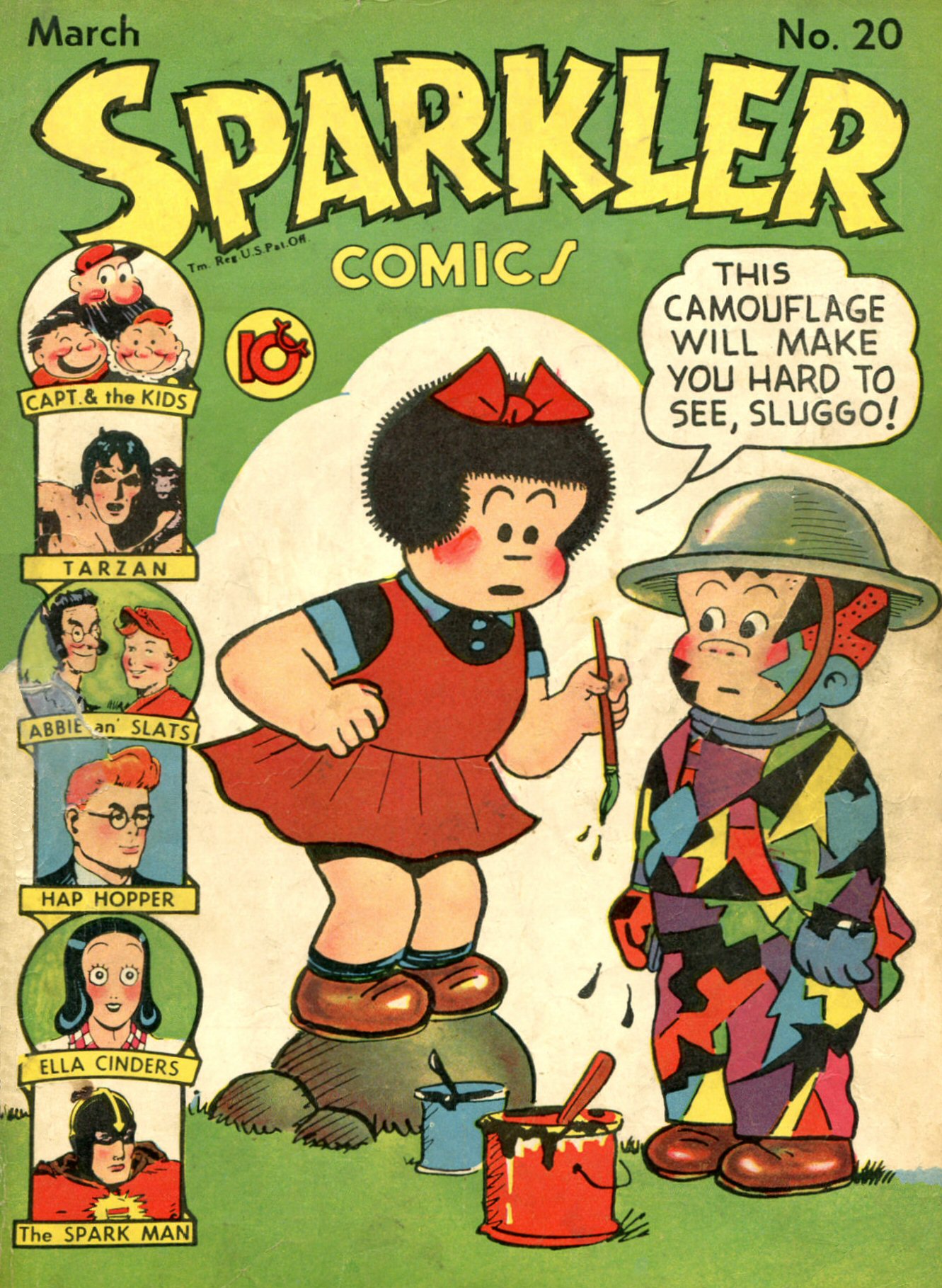 Read online Sparkler Comics comic -  Issue #20 - 1