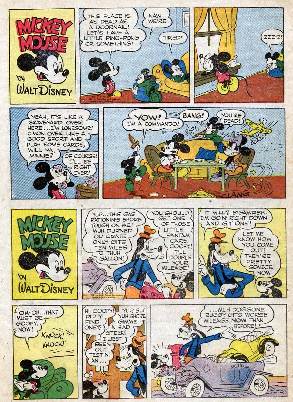 Read online Walt Disney's Comics and Stories comic -  Issue #54 - 36