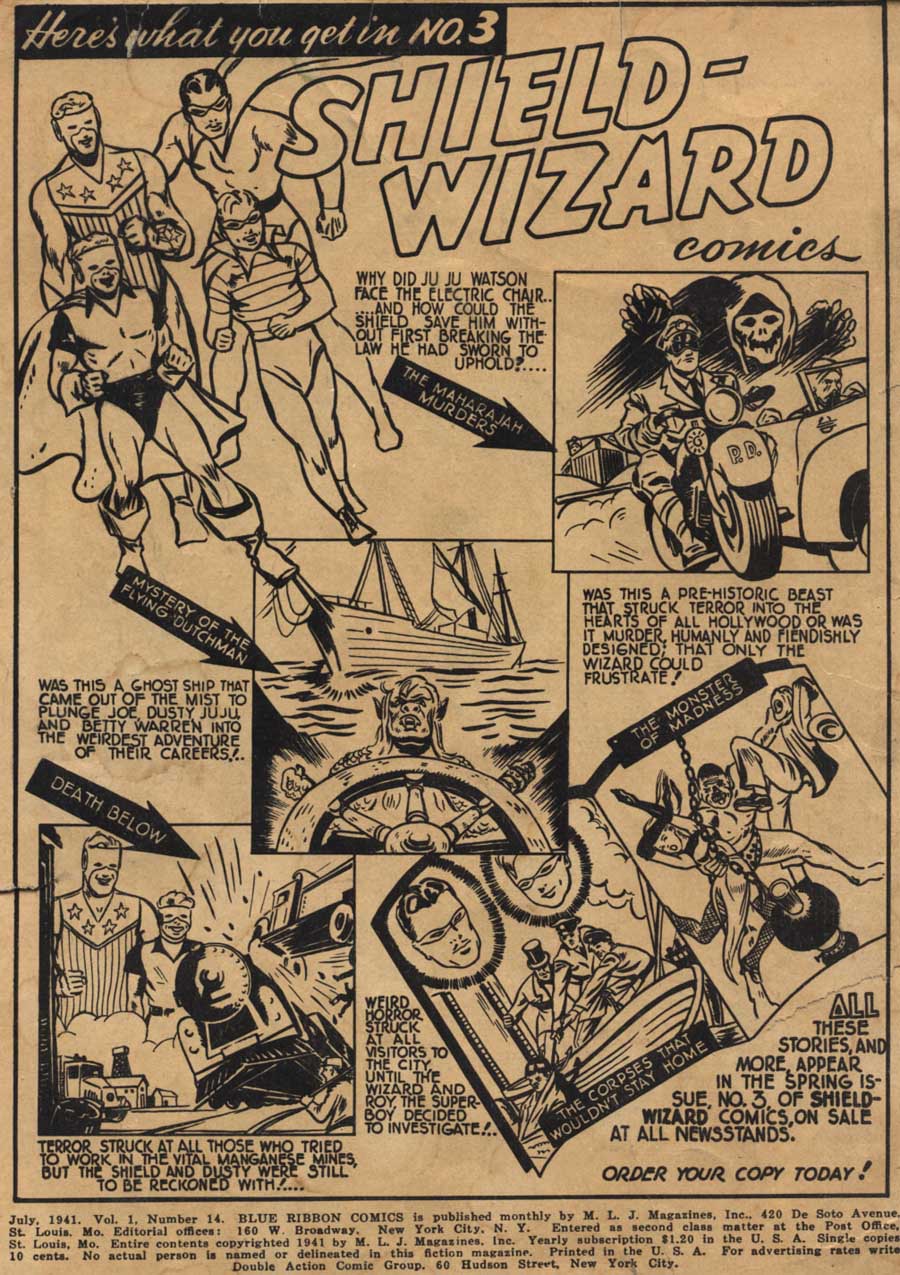 Read online Blue Ribbon Comics (1939) comic -  Issue #14 - 2