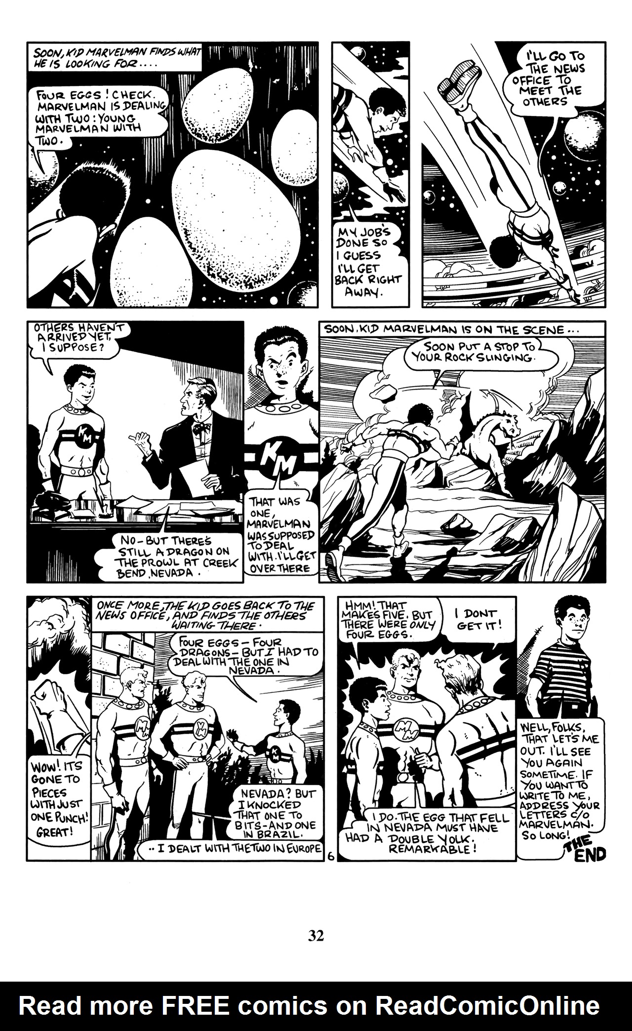 Read online Marvelman Family's Finest comic -  Issue #6 - 35