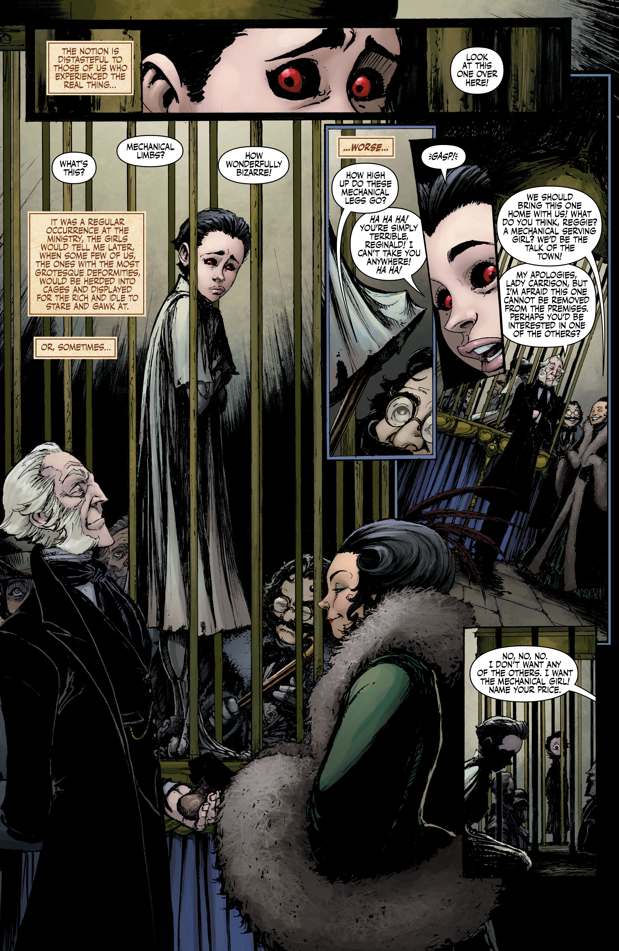 Read online Lady Mechanika: The Monster of The Ministry of Hell comic -  Issue #3 - 7