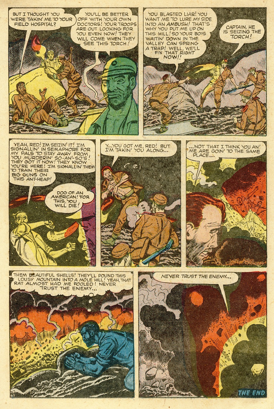 Read online War Comics comic -  Issue #8 - 18