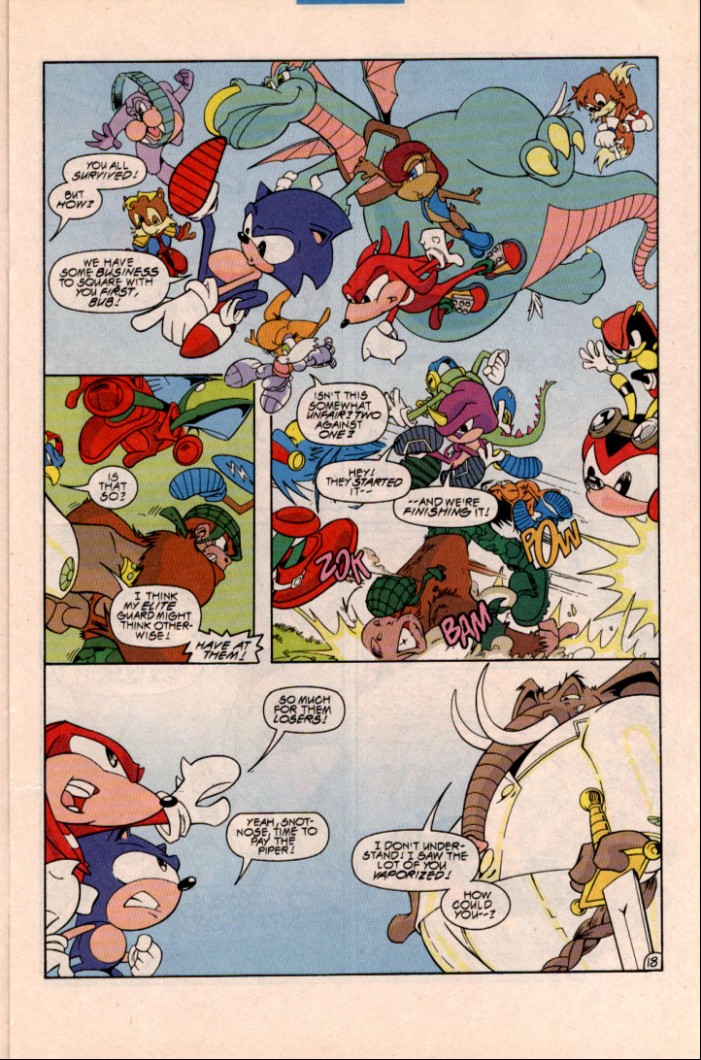 Read online Sonic Super Special comic -  Issue #1 - Sonic Vs. Knuckles Battle Royal - 20