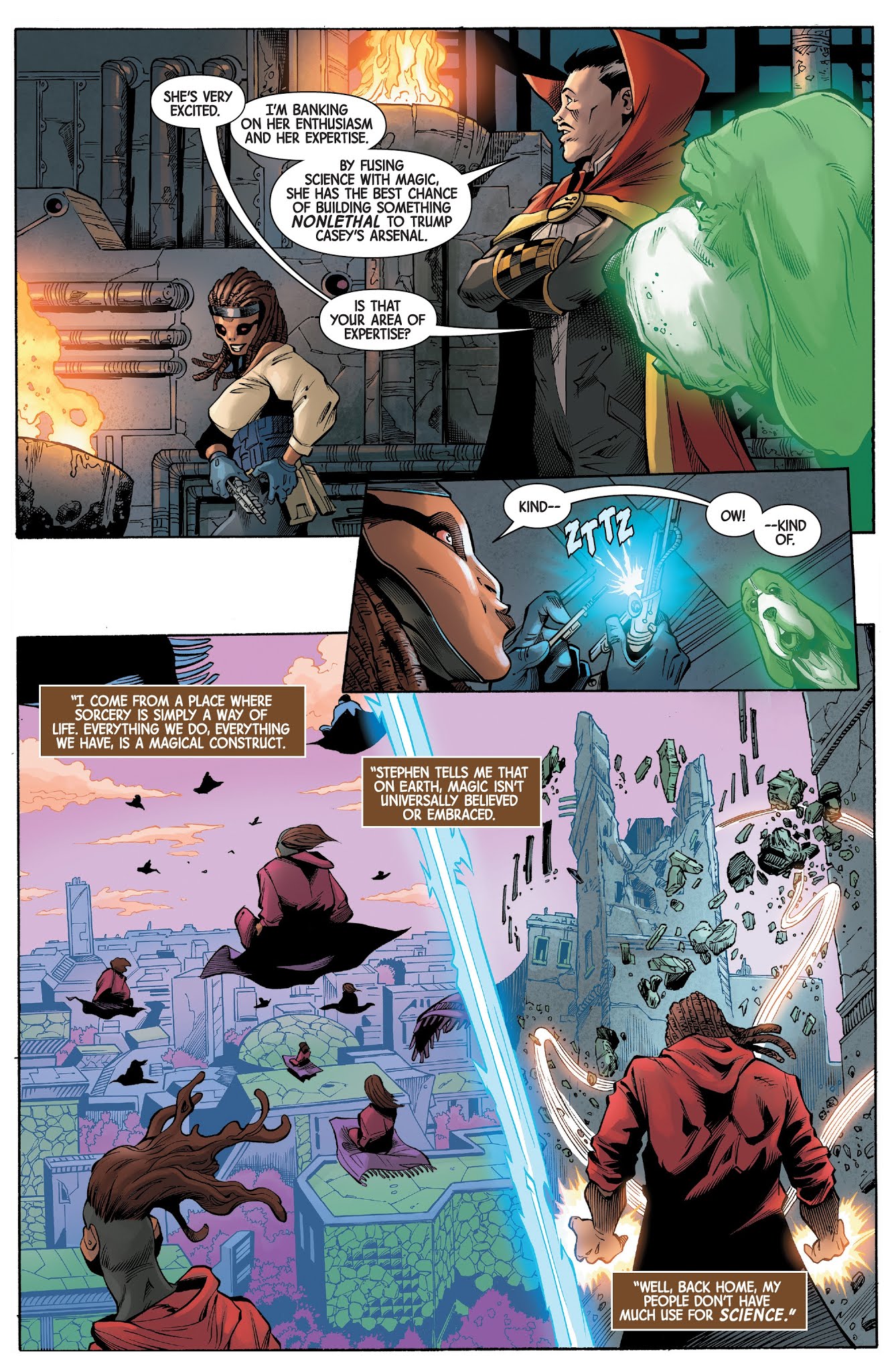 Read online Doctor Strange (2018) comic -  Issue #7 - 13