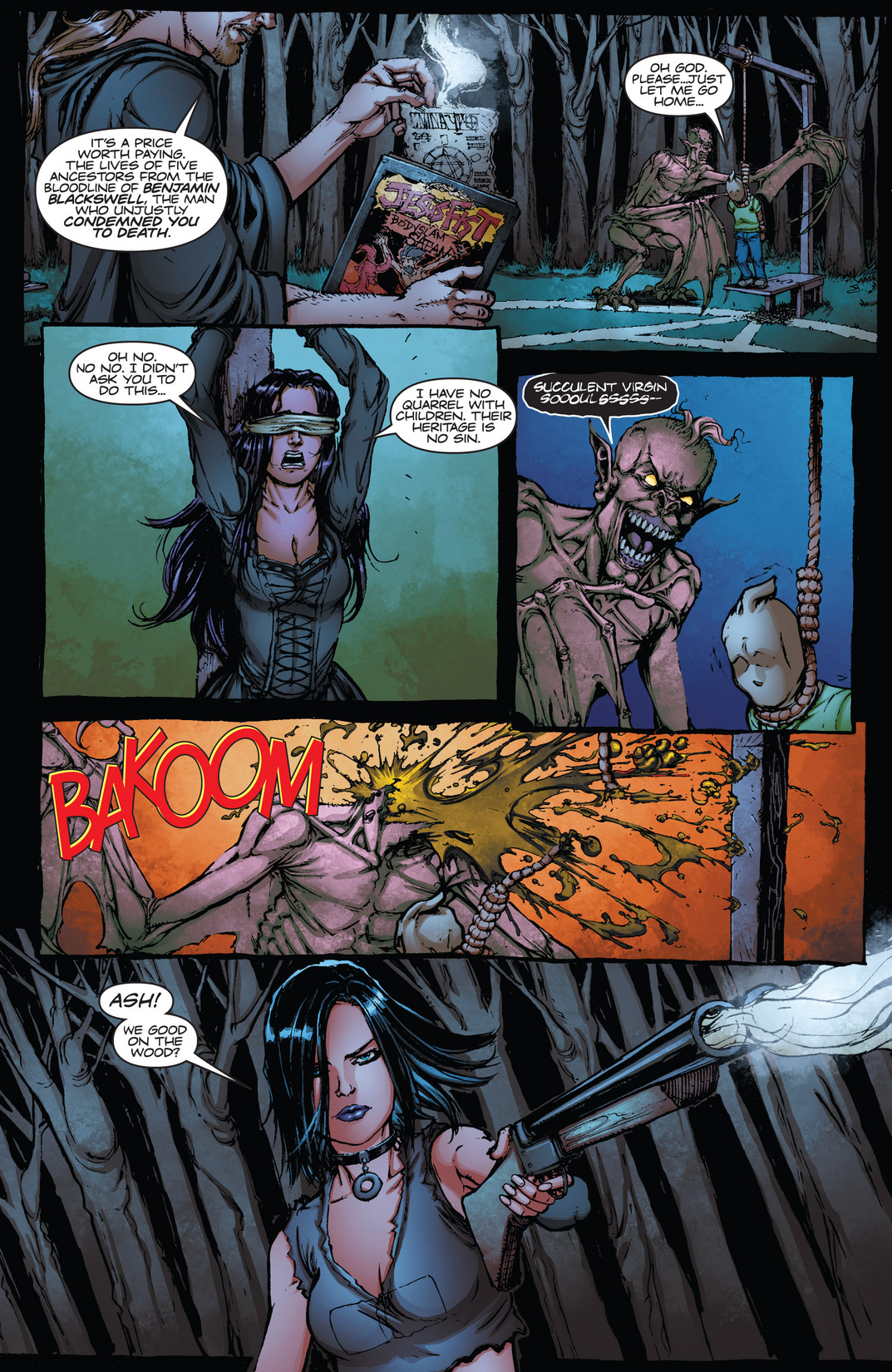 Read online Army of Darkness vs. Hack/Slash comic -  Issue #4 - 15