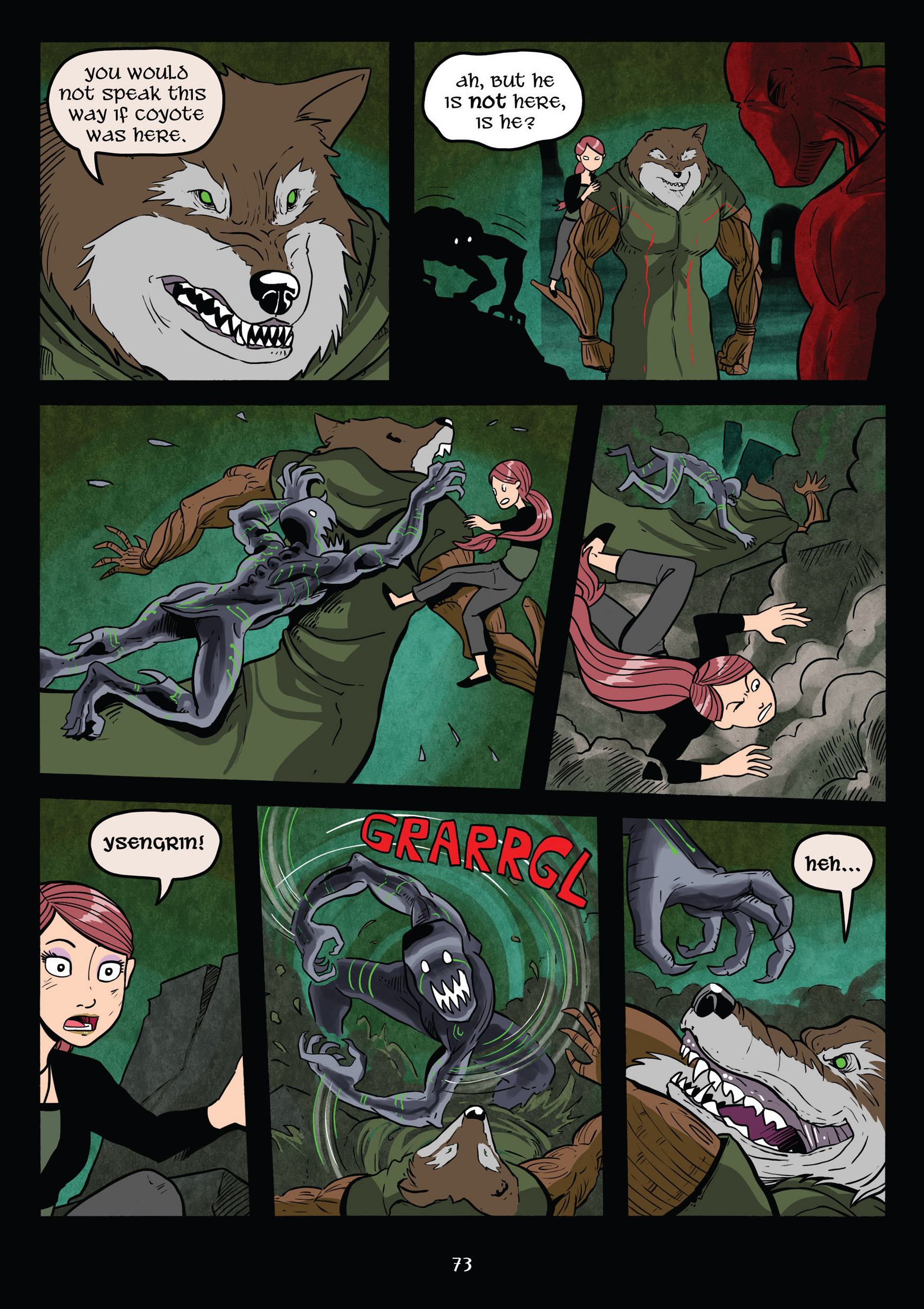 Read online Gunnerkrigg Court comic -  Issue # TPB 5 (Part 1) - 73