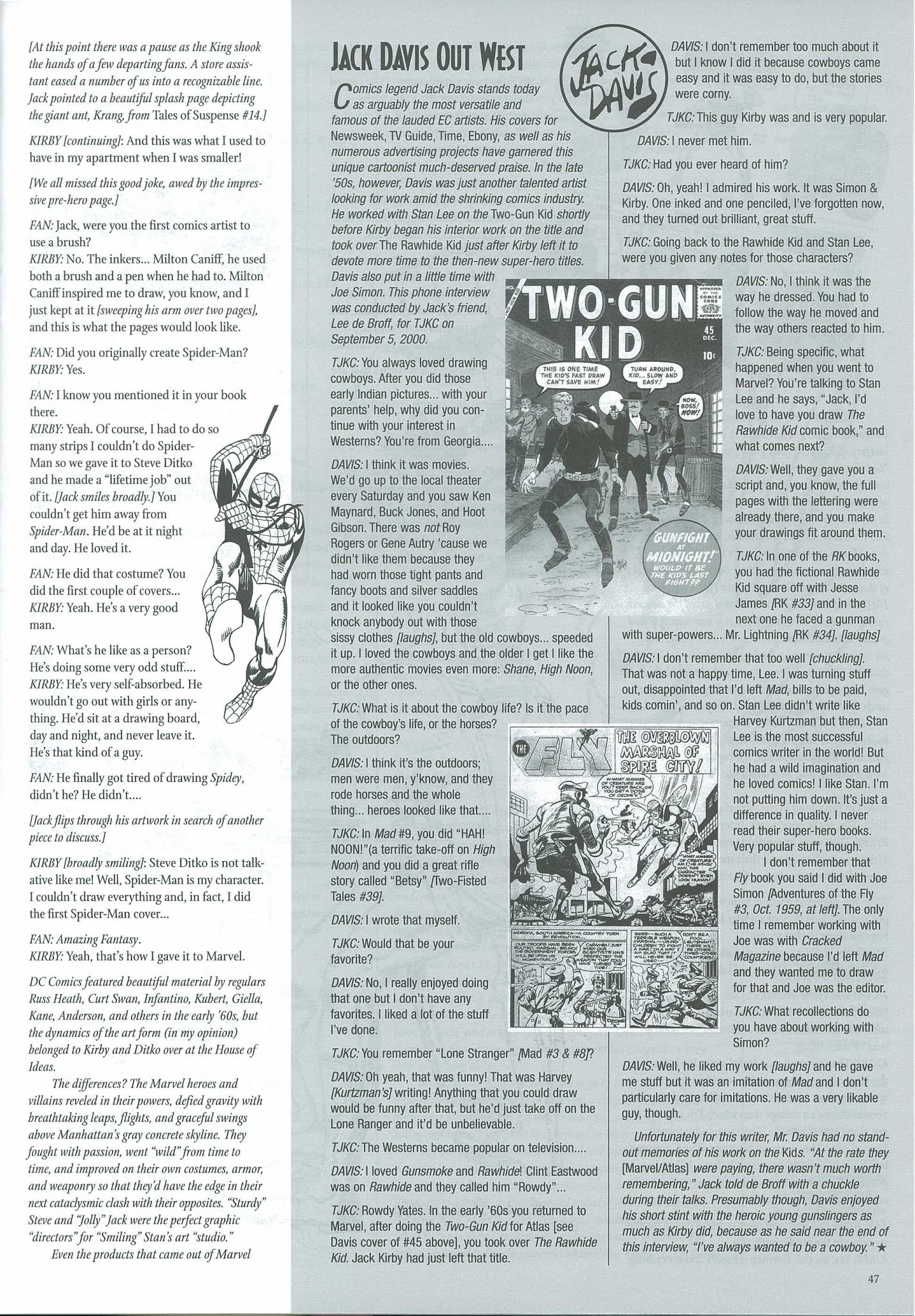 Read online The Jack Kirby Collector comic -  Issue #38 - 50