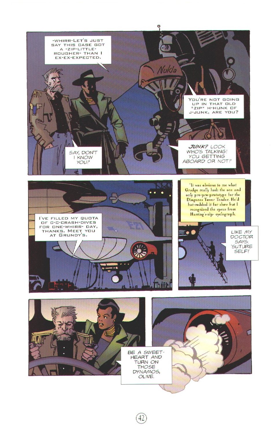 Read online Electropolis comic -  Issue #4 - 44