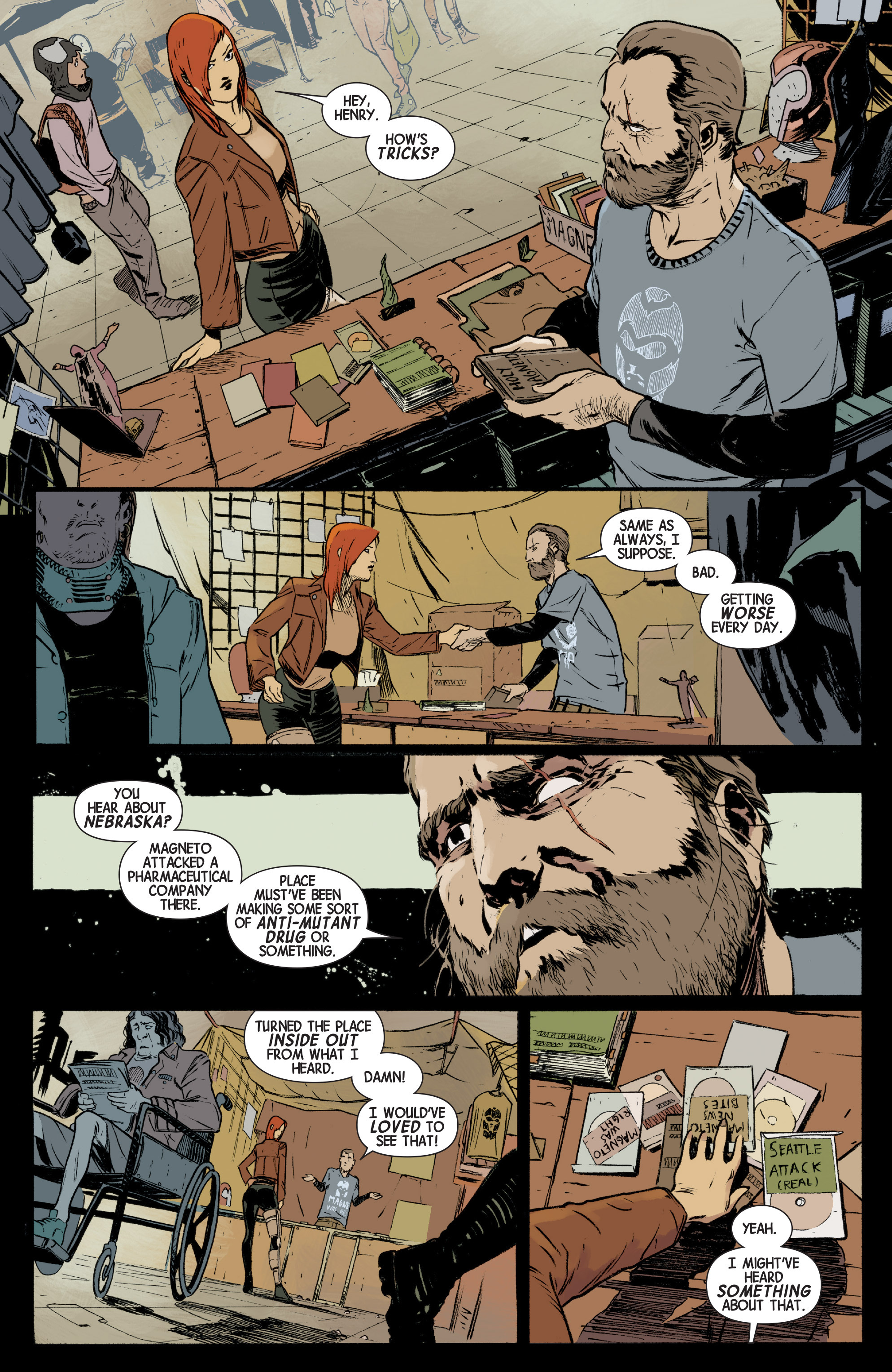 Read online Magneto comic -  Issue #13 - 5