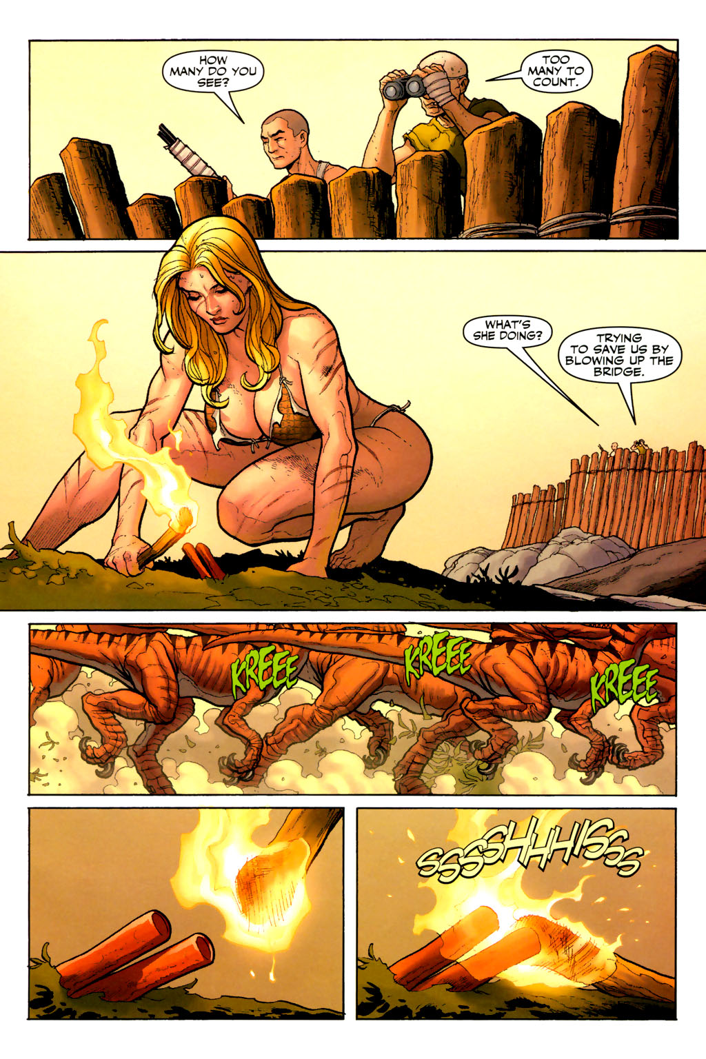 Read online Shanna, the She-Devil (2005) comic -  Issue #7 - 6