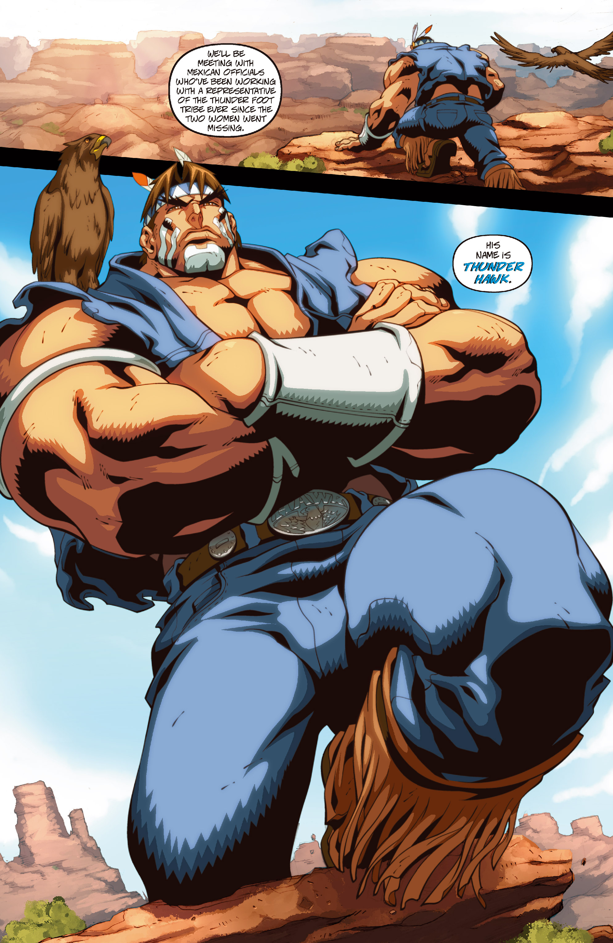Read online Street Fighter II comic -  Issue #2 - 18