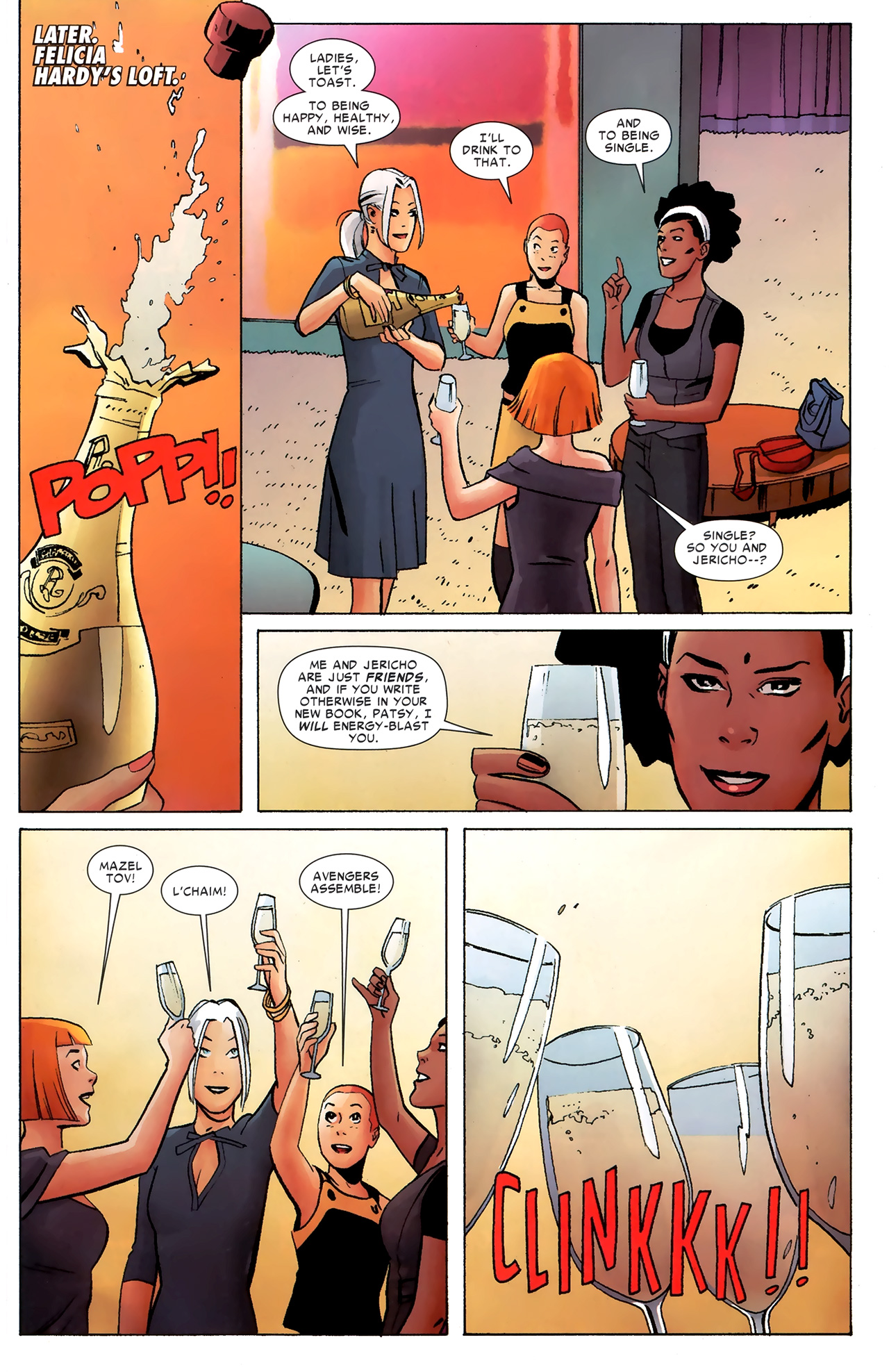 Read online Marvel Divas comic -  Issue #4 - 23