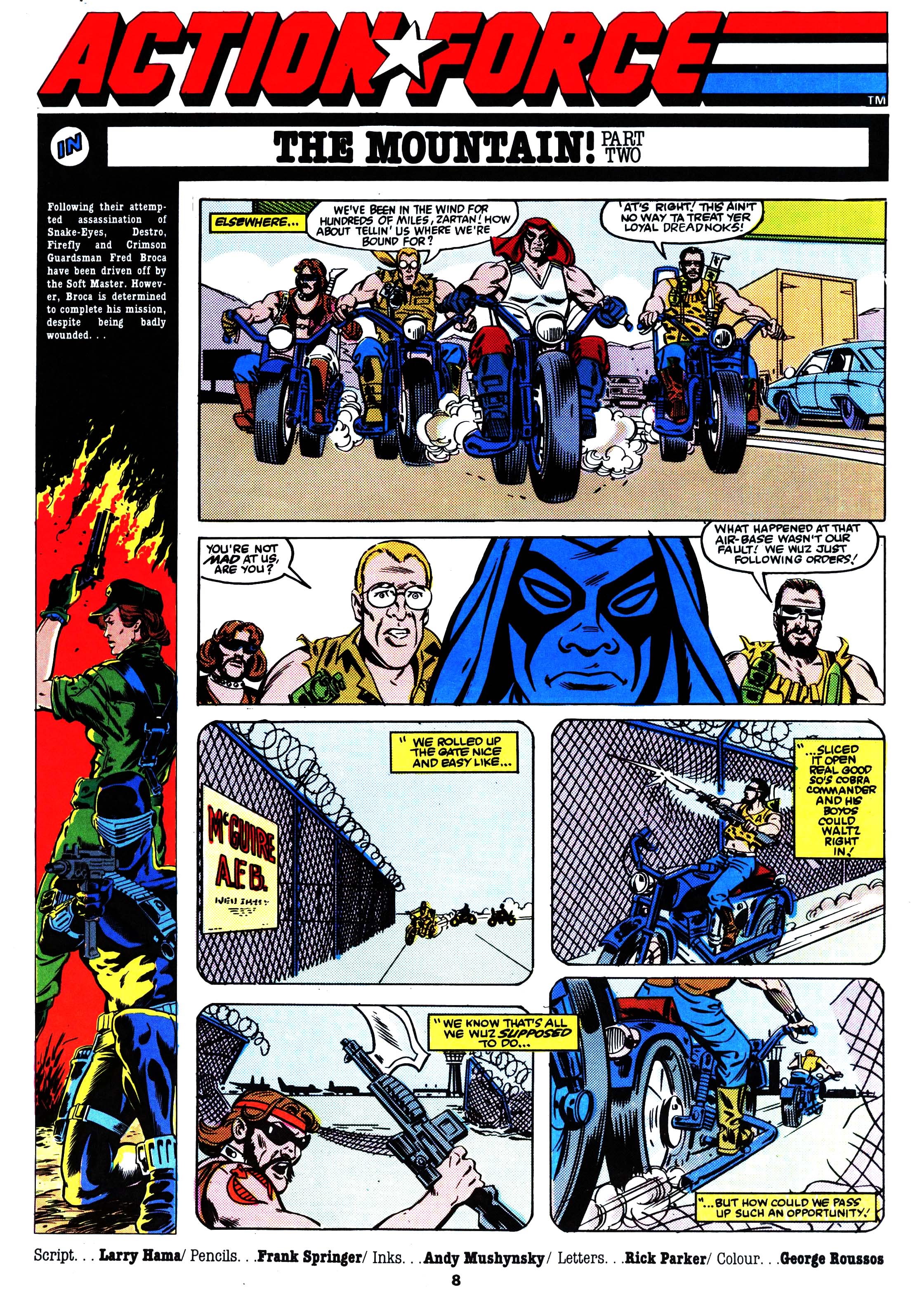 Read online Action Force comic -  Issue #23 - 8