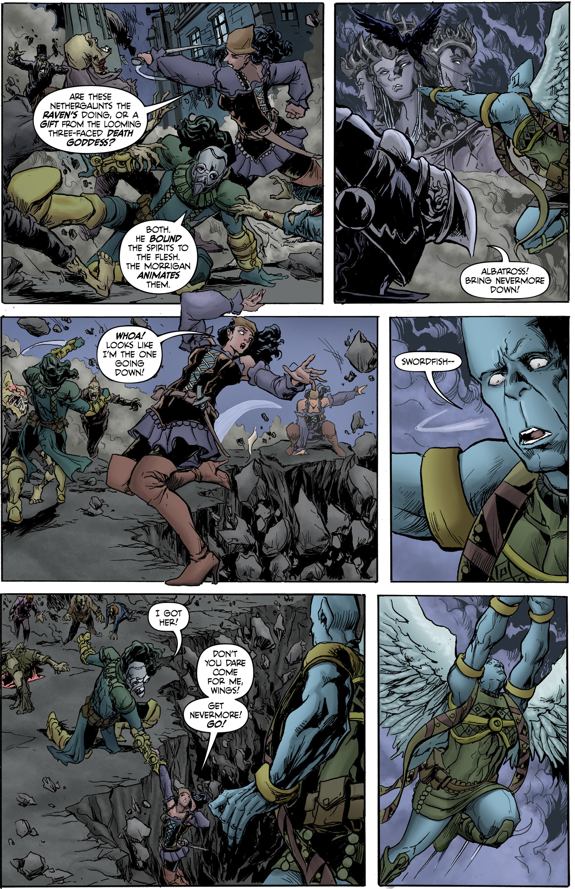 Read online Raven Nevermore comic -  Issue #9 - 8