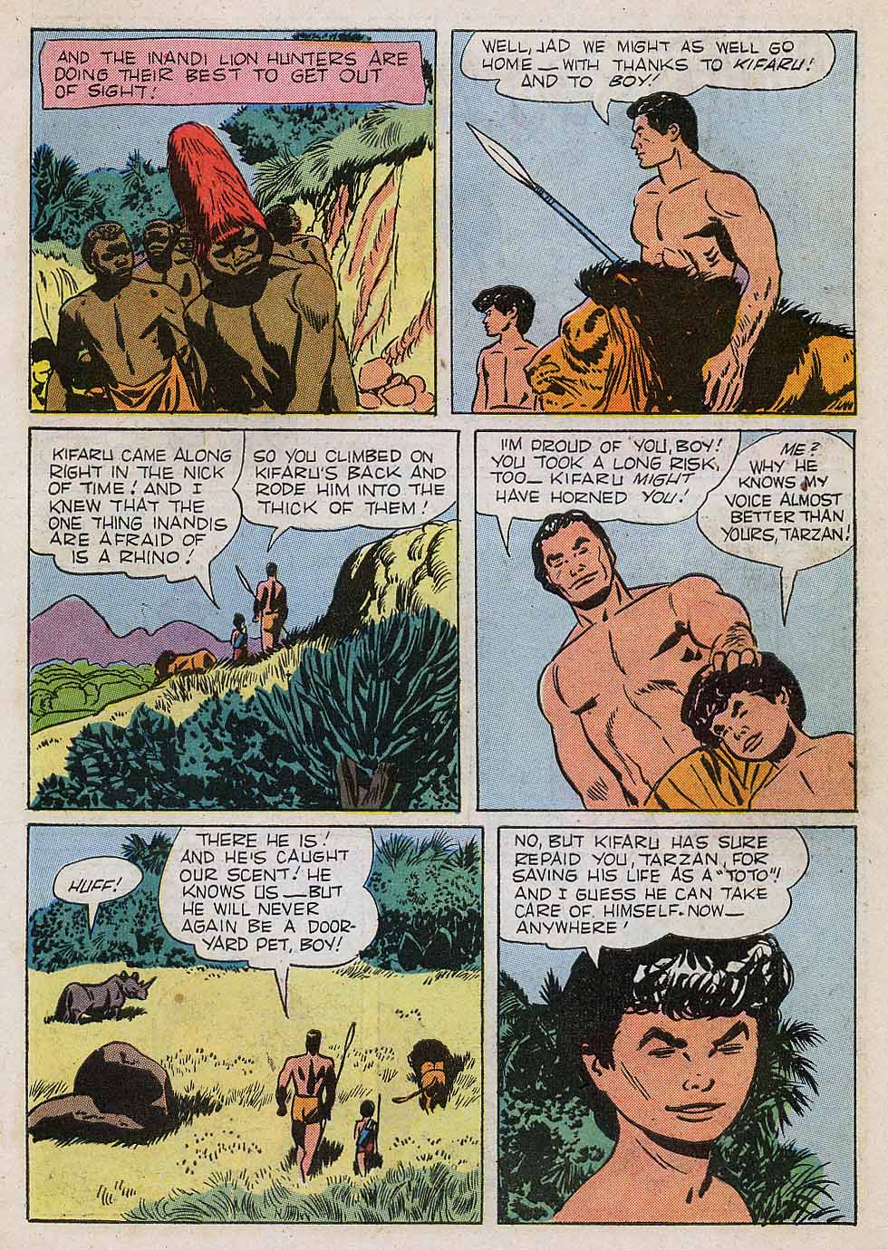 Read online Tarzan (1948) comic -  Issue #100 - 27