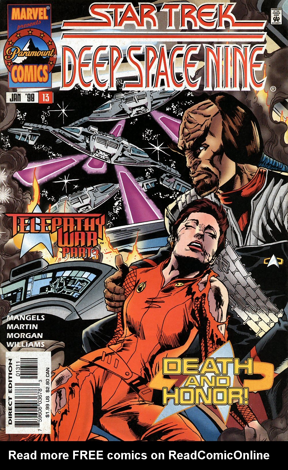 Read online Star Trek: Deep Space Nine (1996) comic -  Issue #13 - 1