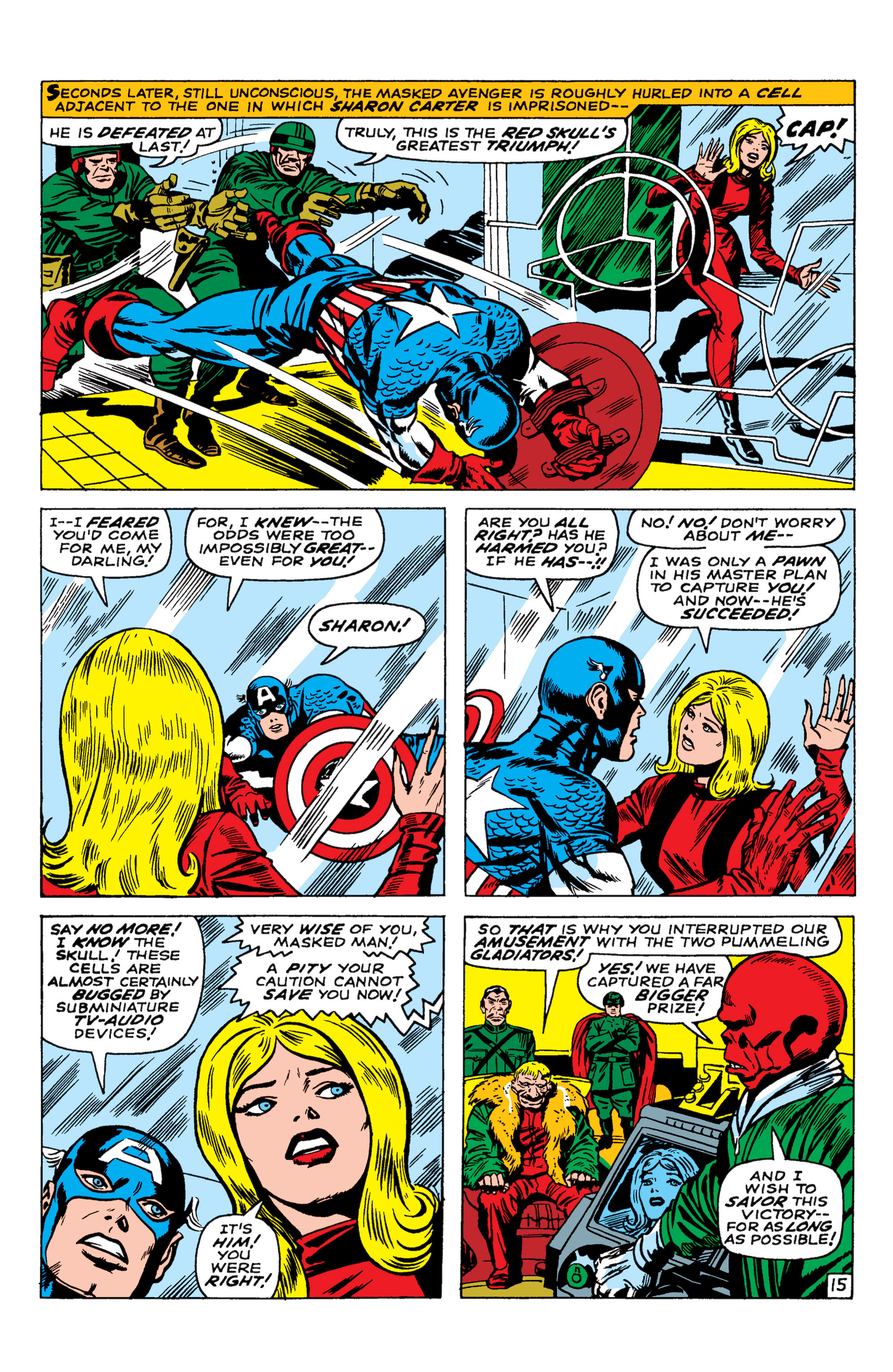 Read online Marvel Masterworks: Captain America comic -  Issue # TPB 3 (Part 1) - 63
