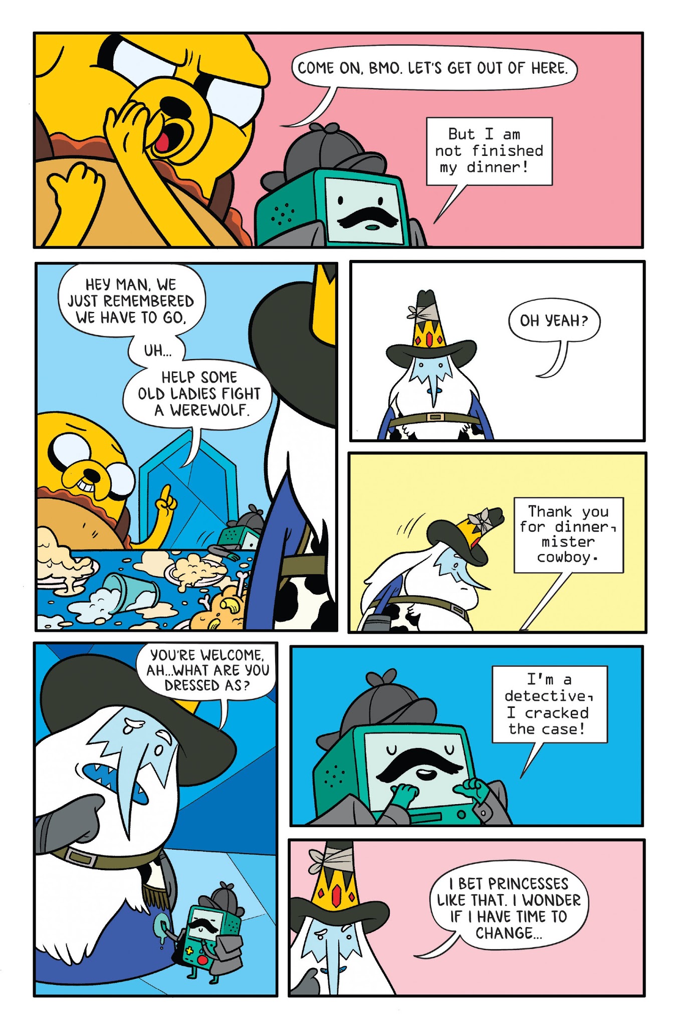 Read online Adventure Time: Masked Mayhem comic -  Issue # TPB - 27
