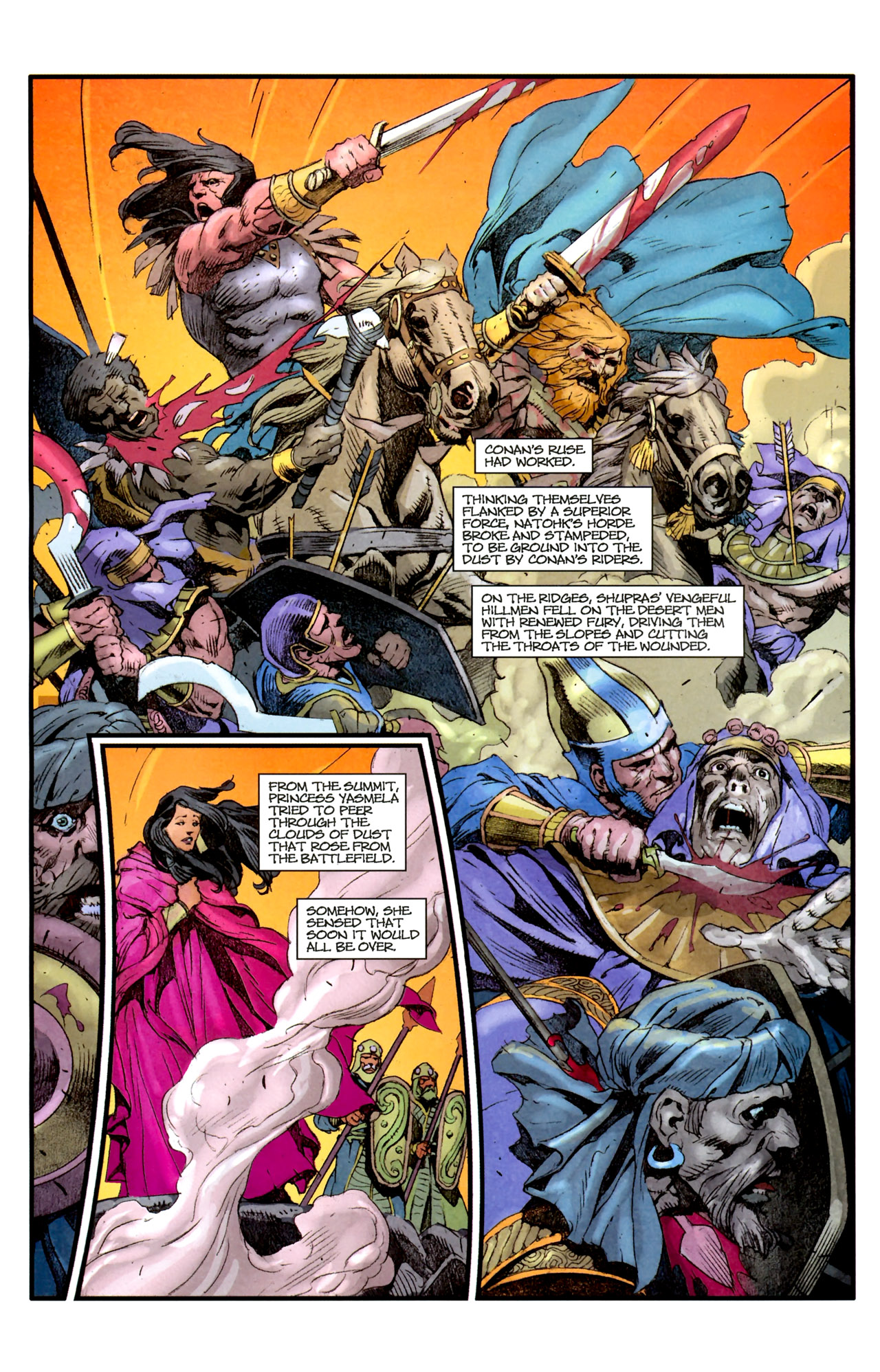 Read online Conan The Cimmerian comic -  Issue #13 - 14