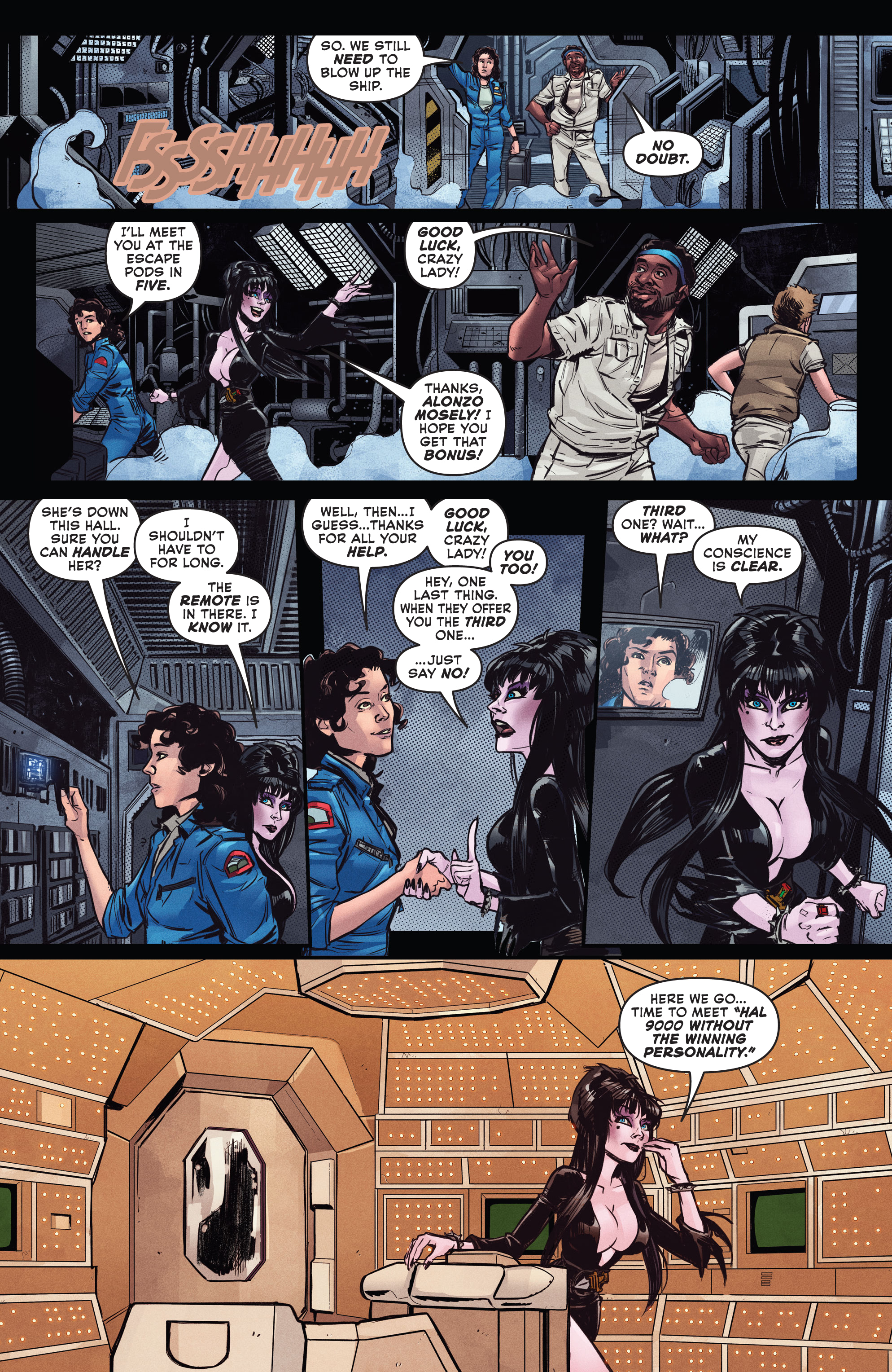 Read online Elvira in Horrorland comic -  Issue #3 - 23