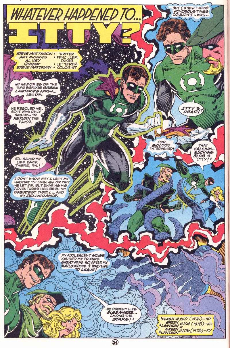 Read online Green Lantern Corps Quarterly comic -  Issue #5 - 35