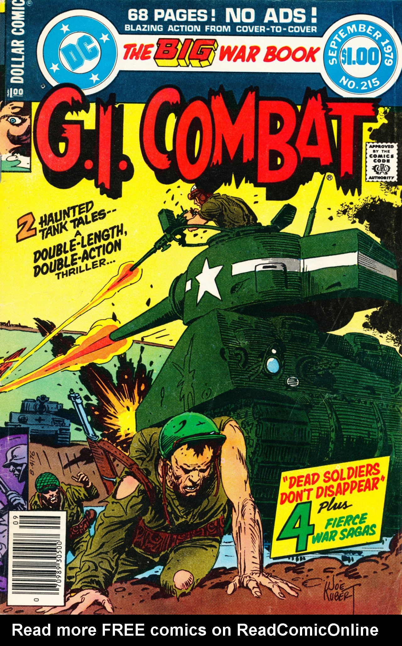 Read online G.I. Combat (1952) comic -  Issue #215 - 1