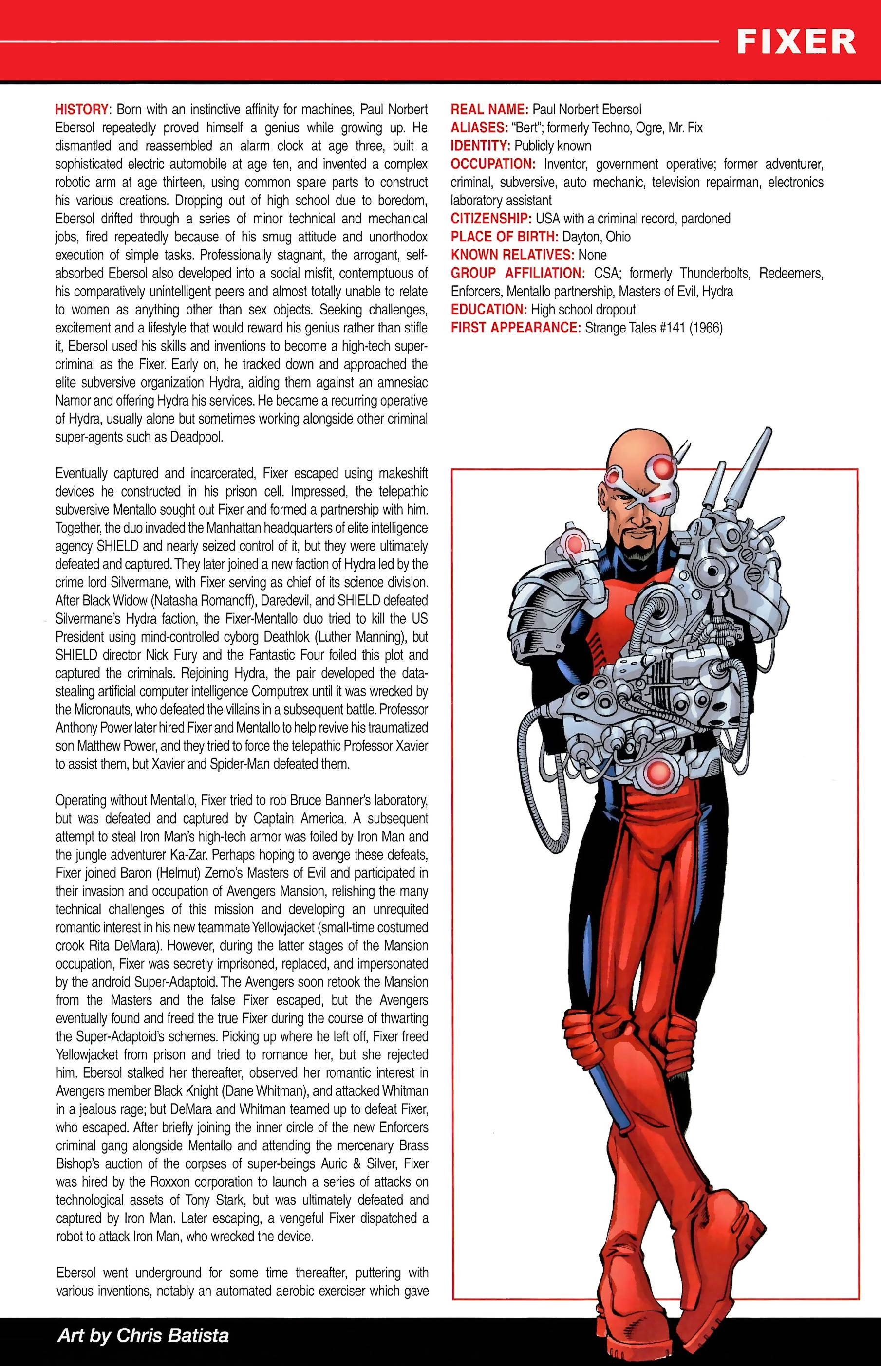Read online Official Handbook of the Marvel Universe A to Z comic -  Issue # TPB 4 (Part 1) - 87