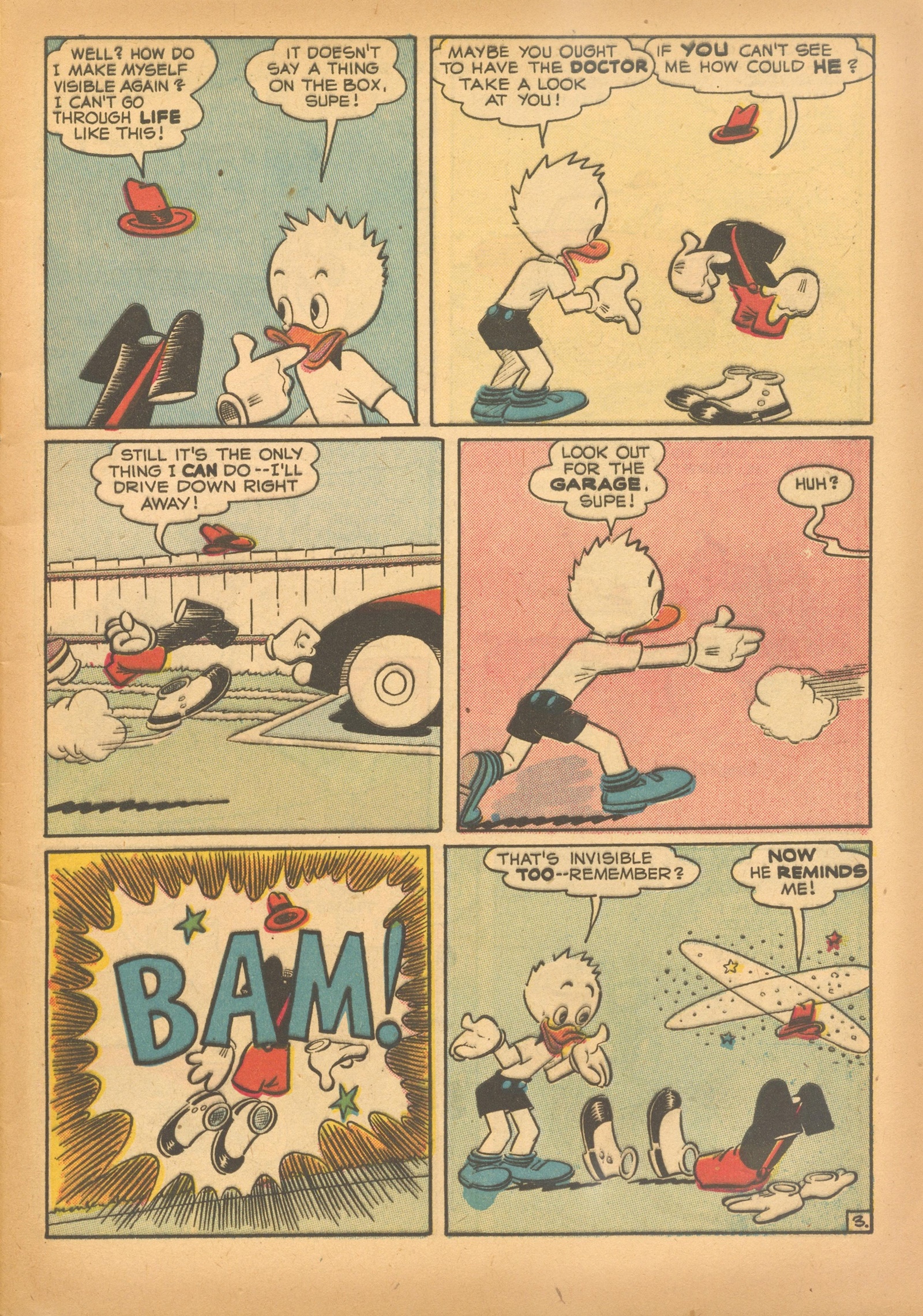 Read online Super Duck Comics comic -  Issue #30 - 5