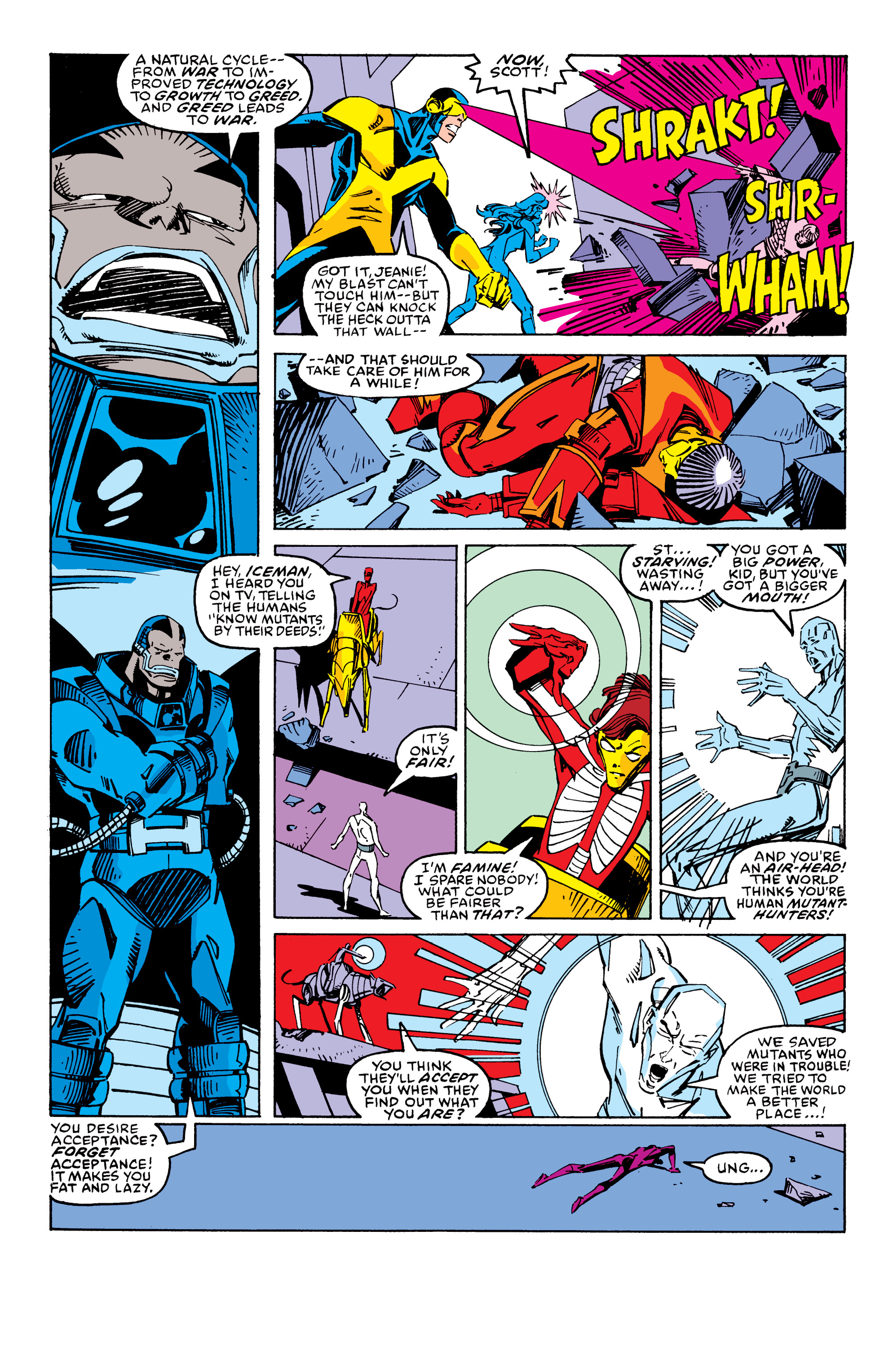 Read online X-Men Milestones: Fall of the Mutants comic -  Issue # TPB (Part 2) - 91