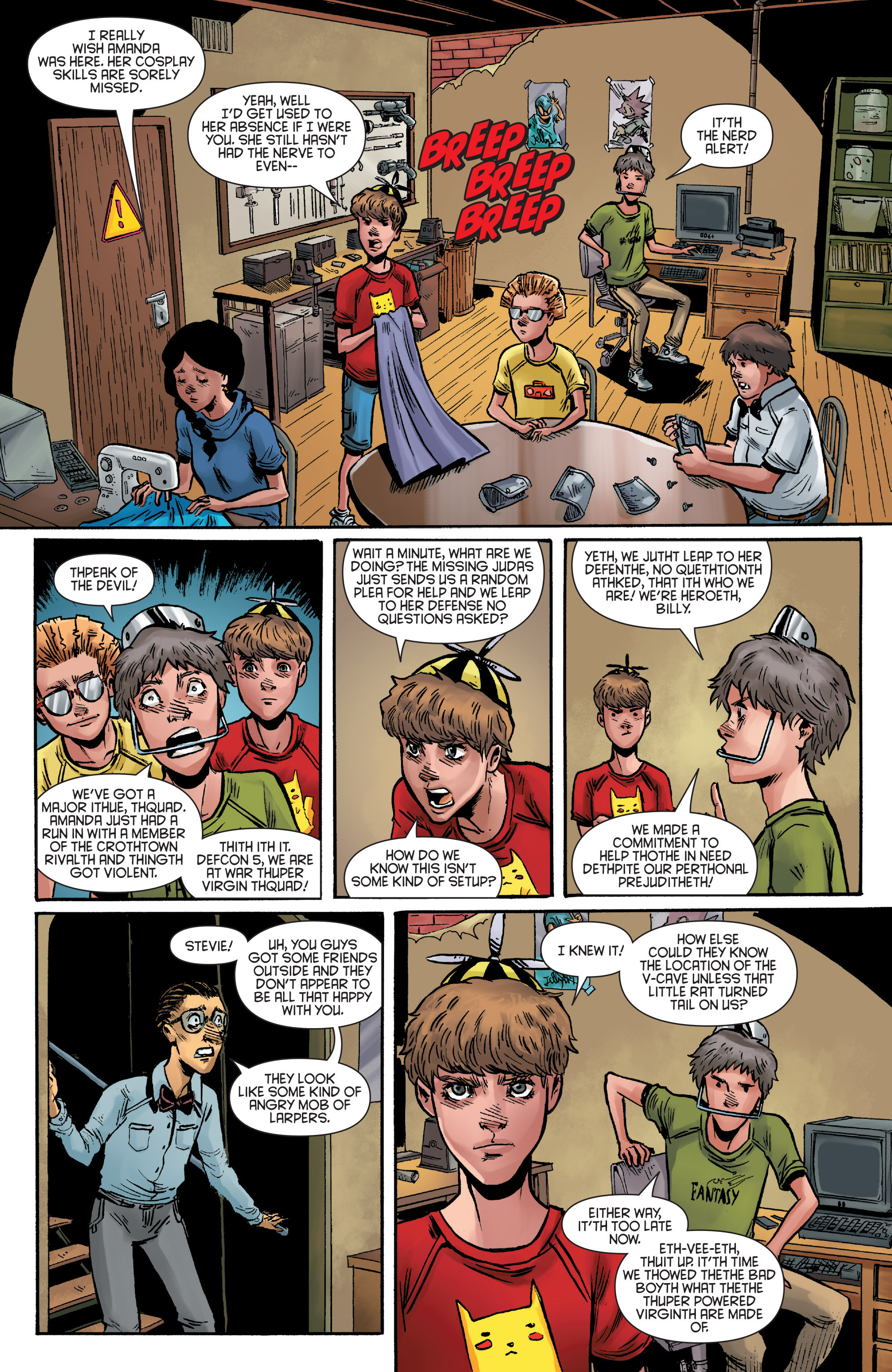 Read online Smosh comic -  Issue #3 - 16