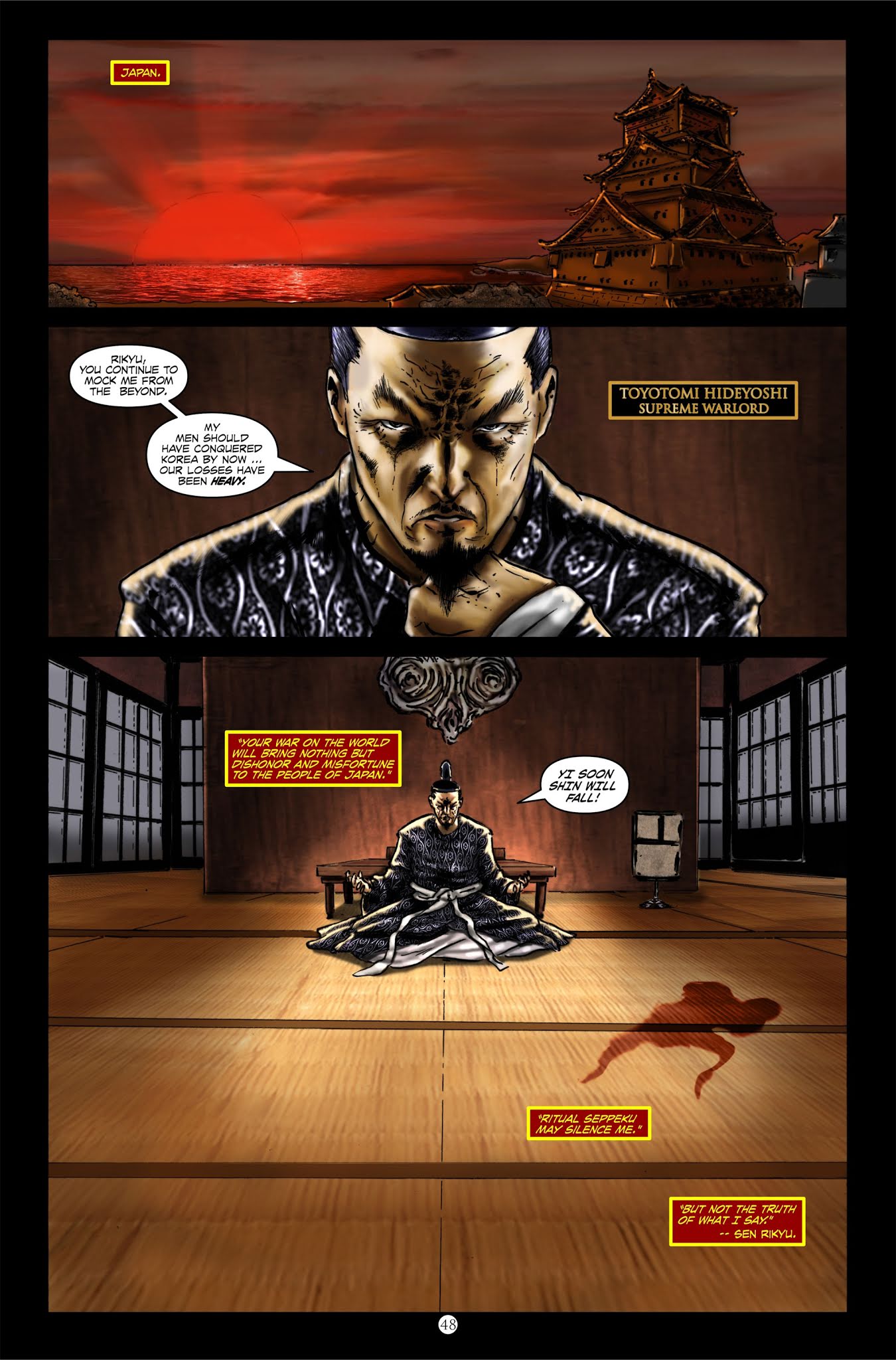 Read online Yi Soon Shin: Warrior and Defender comic -  Issue # TPB (Part 2) - 39
