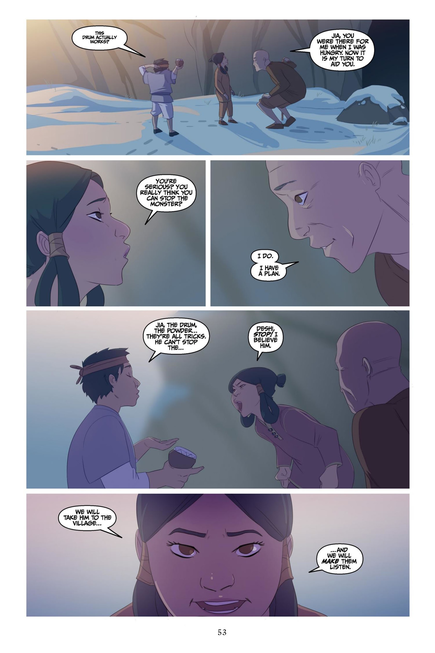 Read online Jia and the Nian Monster comic -  Issue # TPB - 54