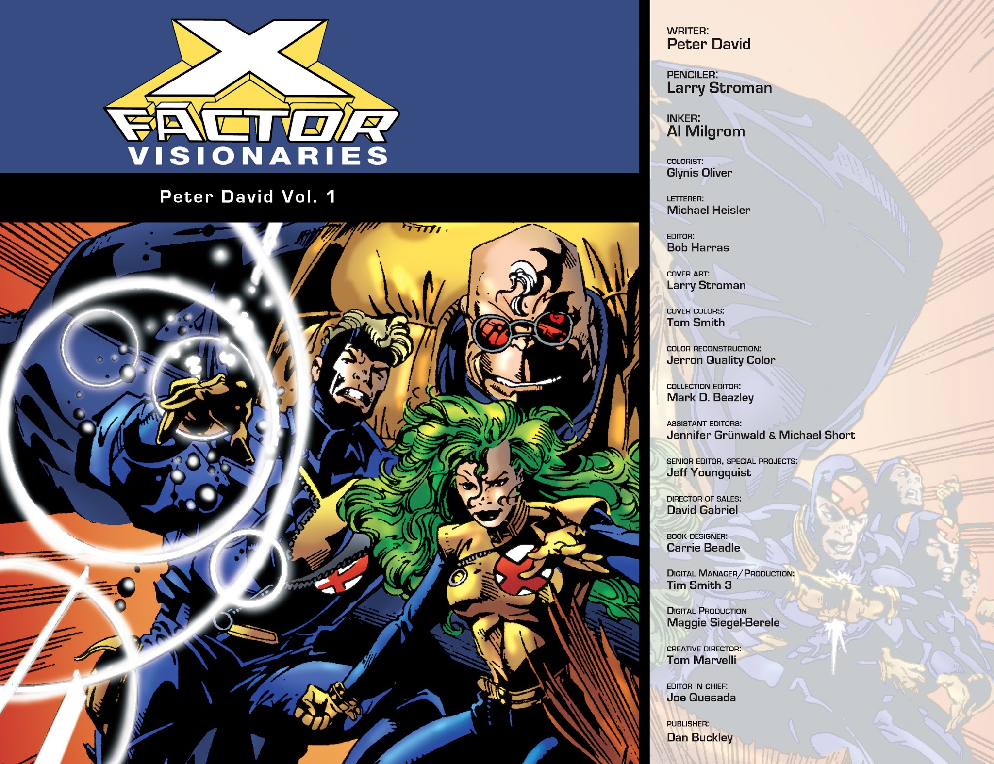 Read online X-Factor Visionaries: Peter David comic -  Issue # TPB 1 - 3