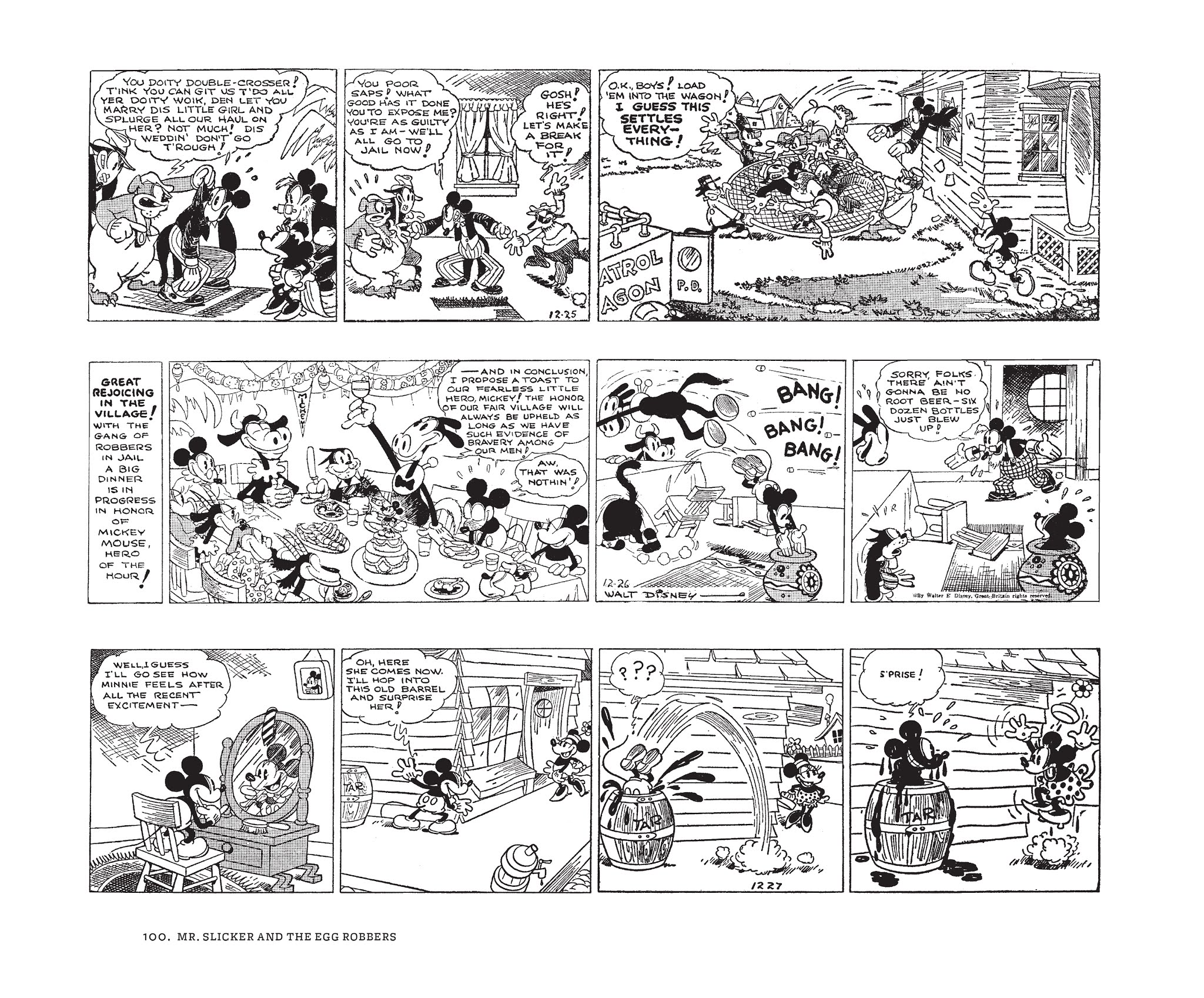 Read online Walt Disney's Mickey Mouse by Floyd Gottfredson comic -  Issue # TPB 1 (Part 1) - 100