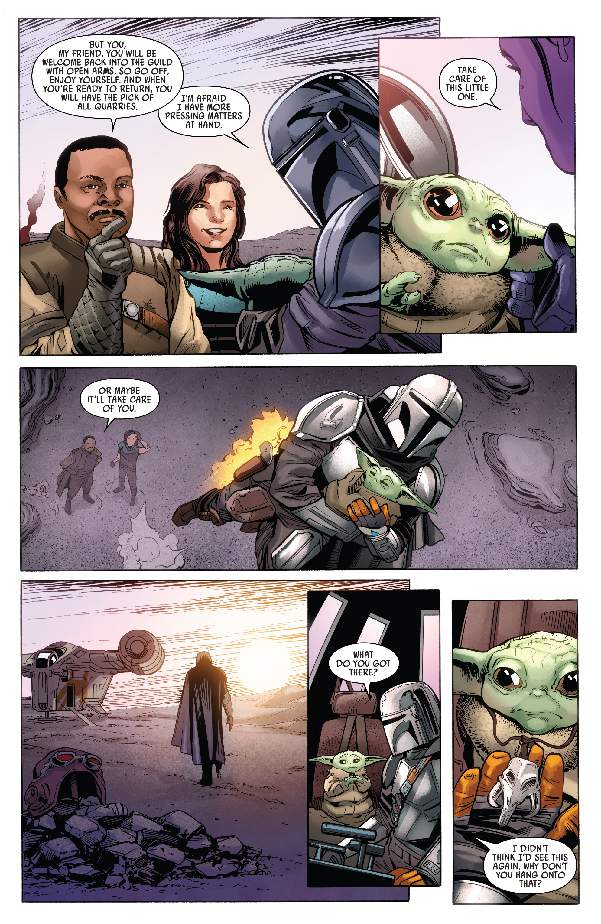 Read online Star Wars: The Mandalorian comic -  Issue #8 - 31