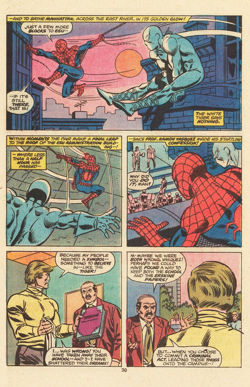 Read online The Spectacular Spider-Man (1976) comic -  Issue #10 - 19