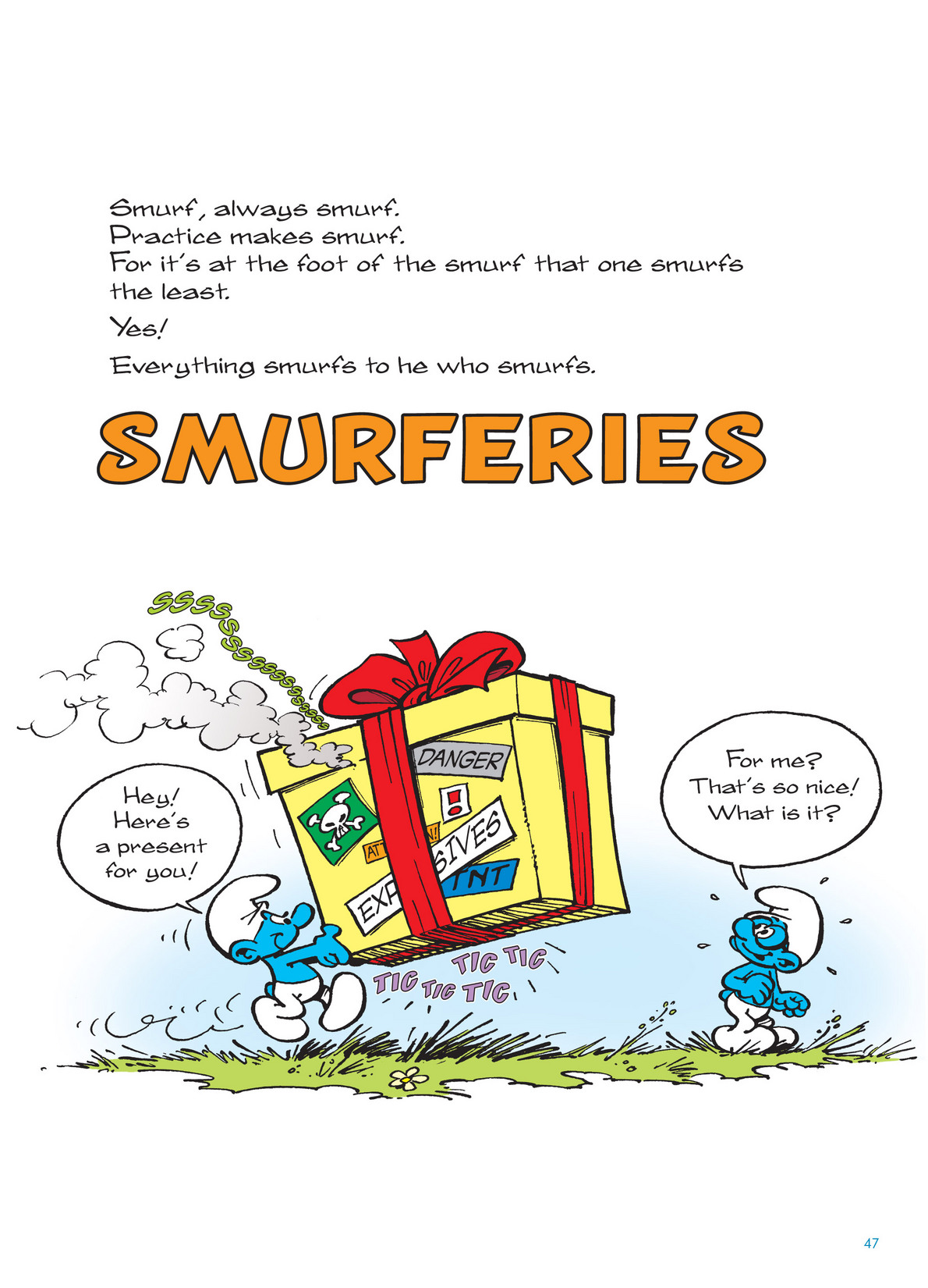 Read online The Smurfs comic -  Issue #10 - 48