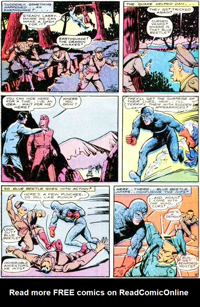 Read online The Blue Beetle comic -  Issue #25 - 6